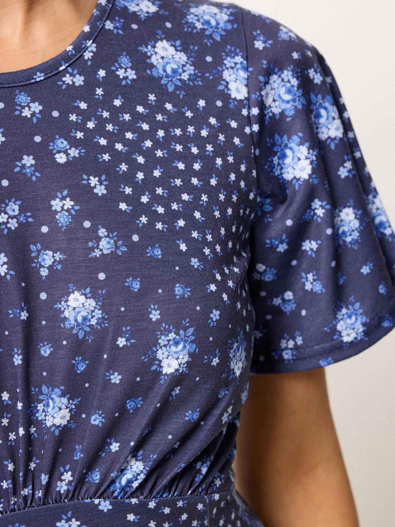 pixiegirl-petite-patchwork-midaxi-dress-blueoutfit