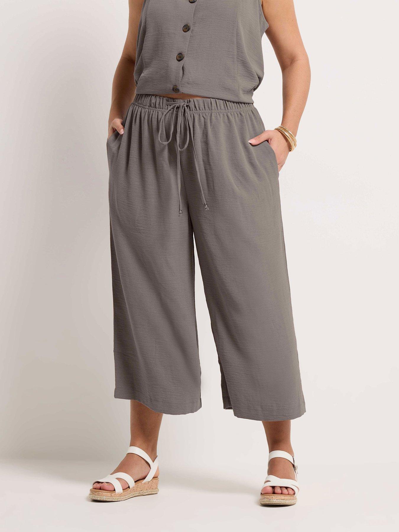 yours-curve-washed-twill-culottefront