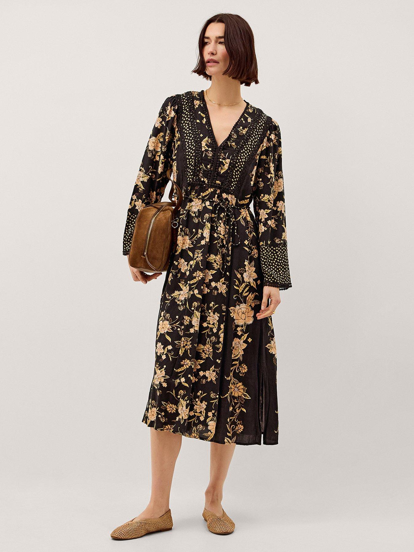 Image 1 of 4 of Monsoon Rosaleigh Dress