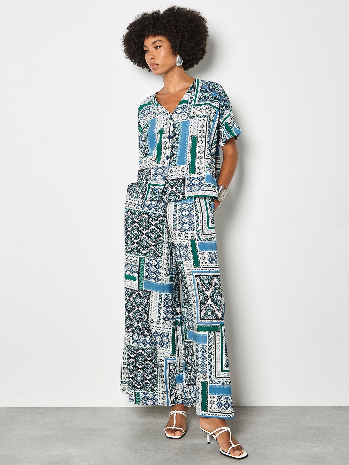 apricot-apricot-scarf-print-button-front-topback