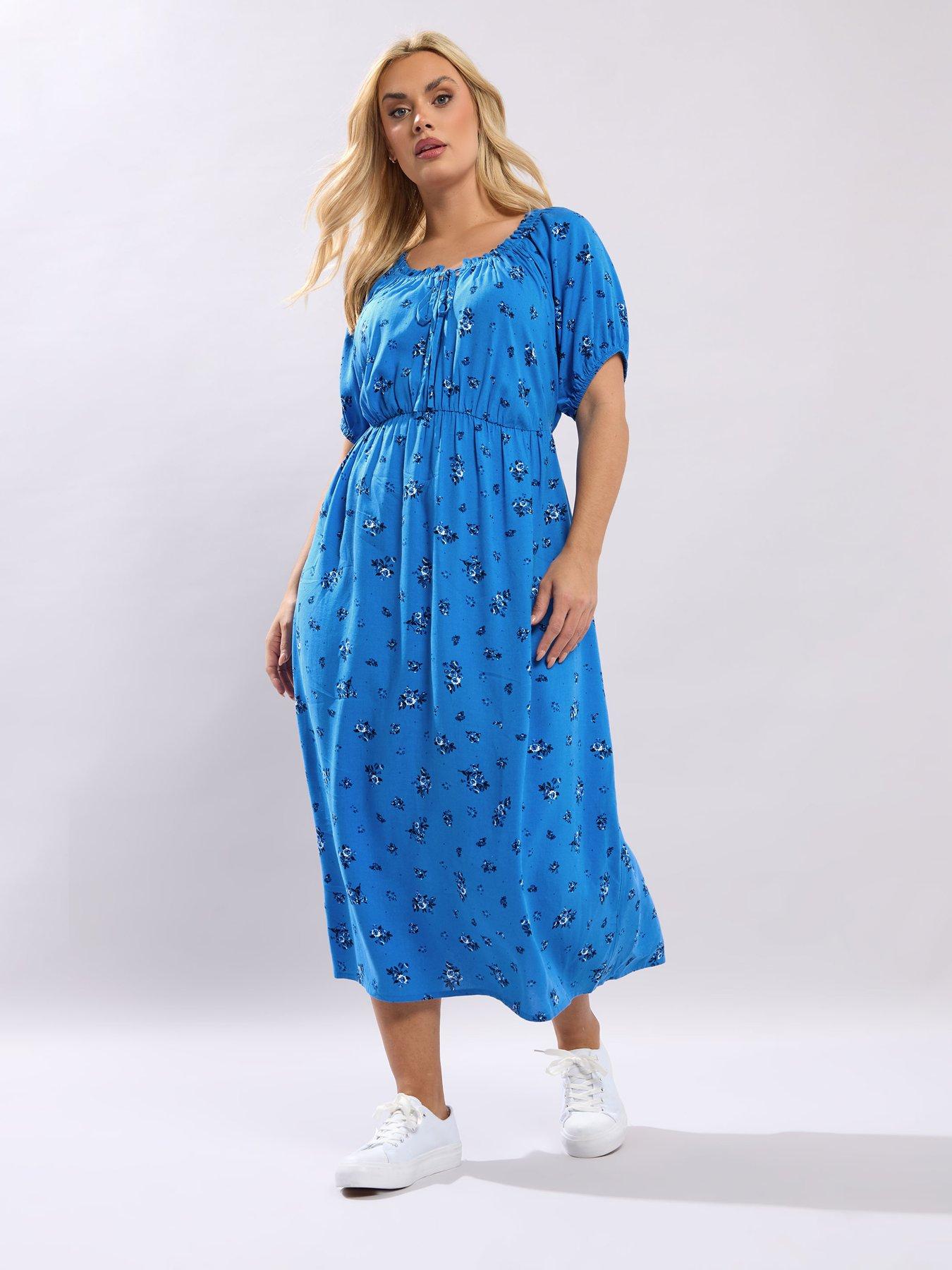 Women's Blue Tunic Dresses | Very IE