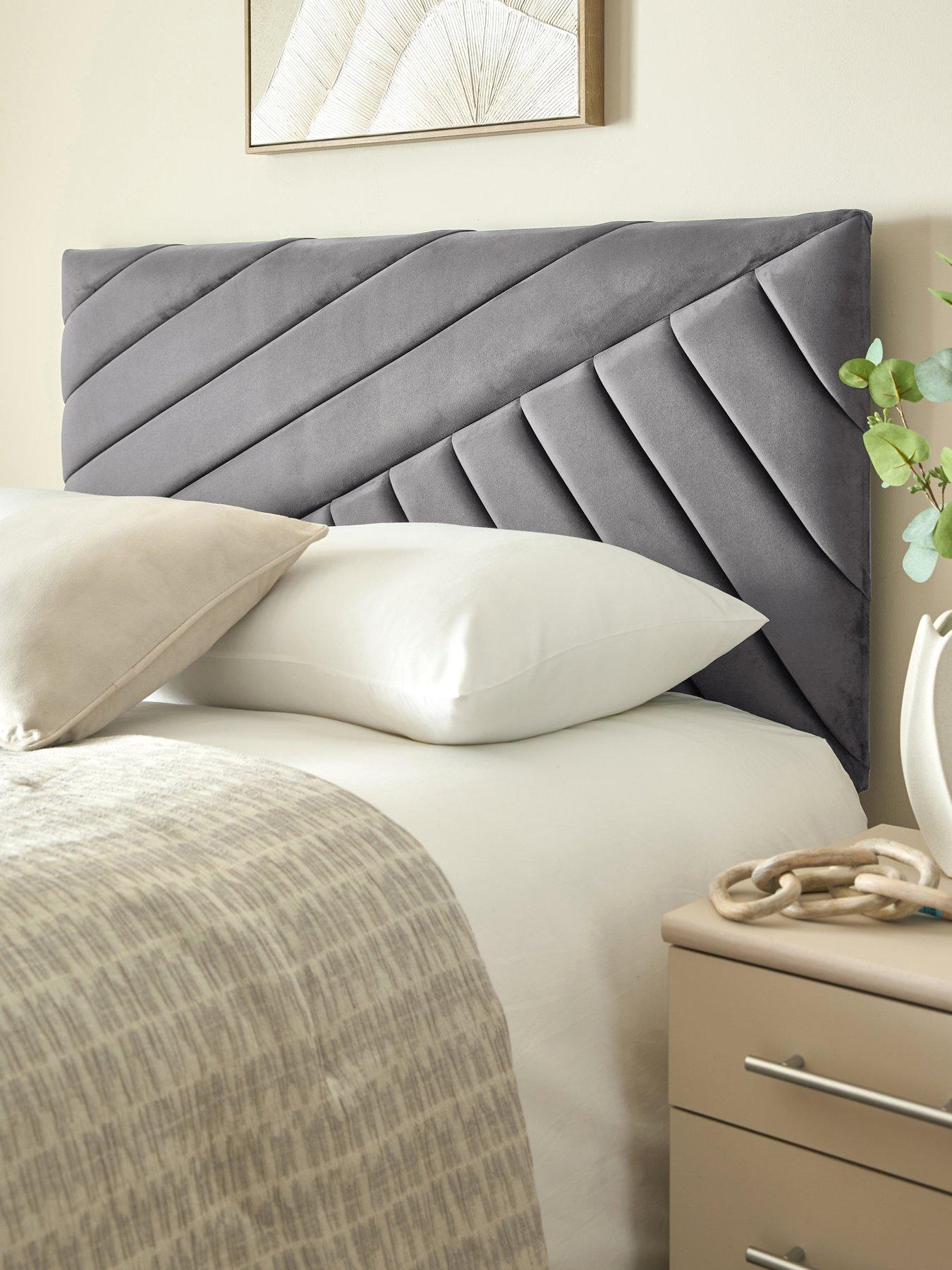 Shire Beds Annie Velvet Headboard