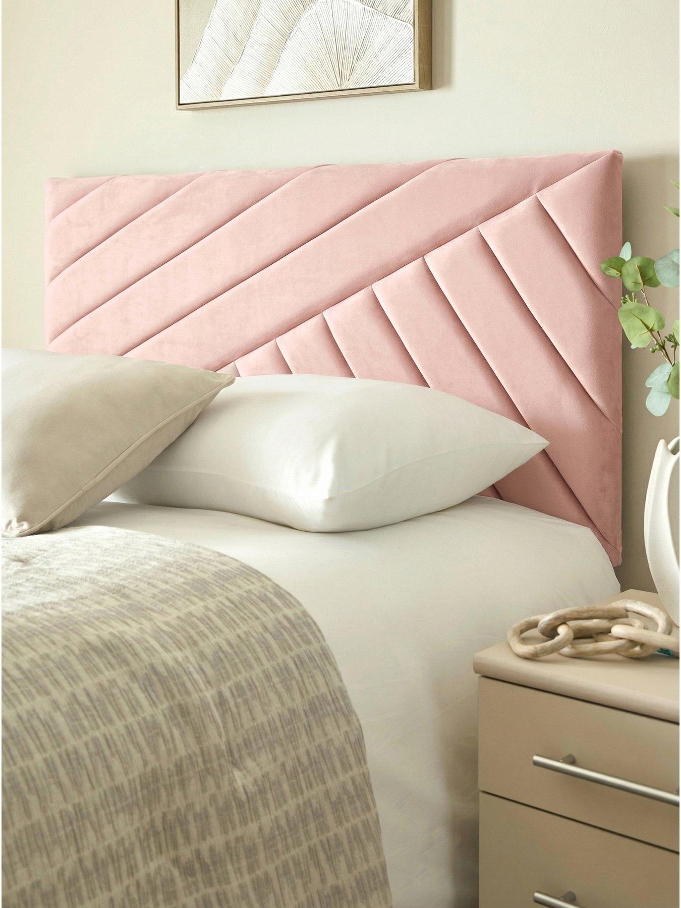 Shire Beds Annie Paragon Velvet Headboard - Sg