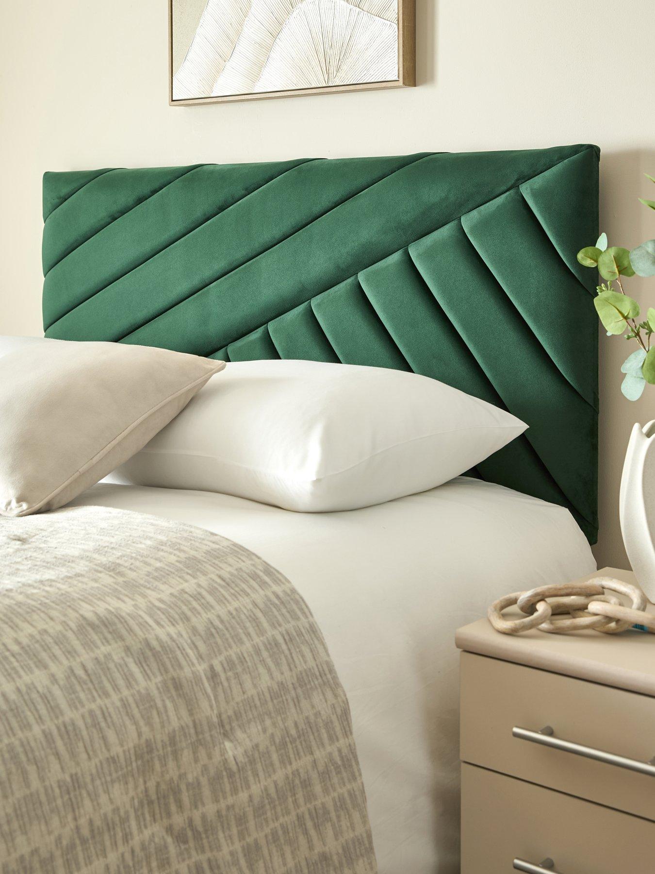 Shire Beds Annie Velvet Headboard