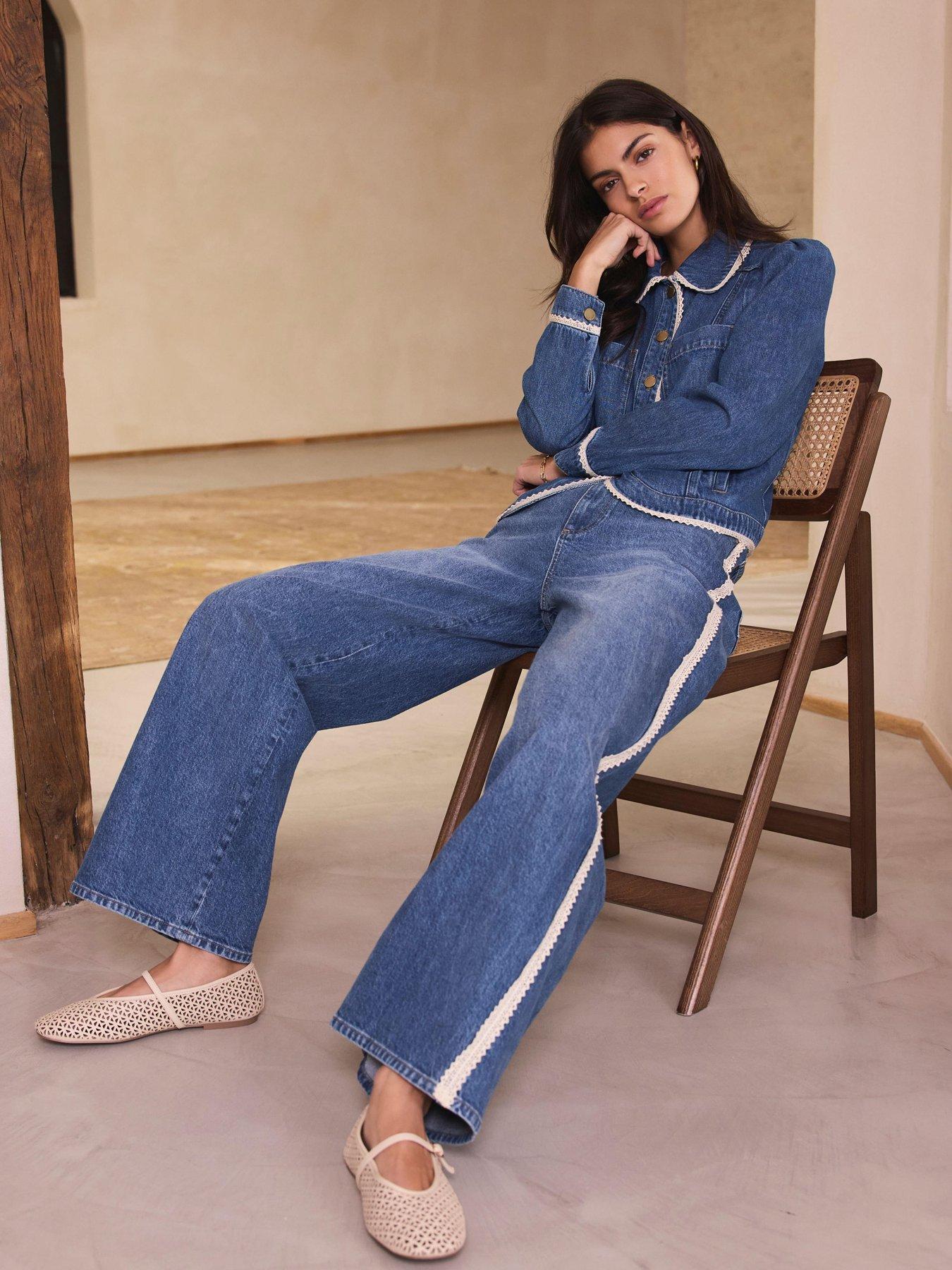 mint-velvet-lace-trim-straight-jeanback