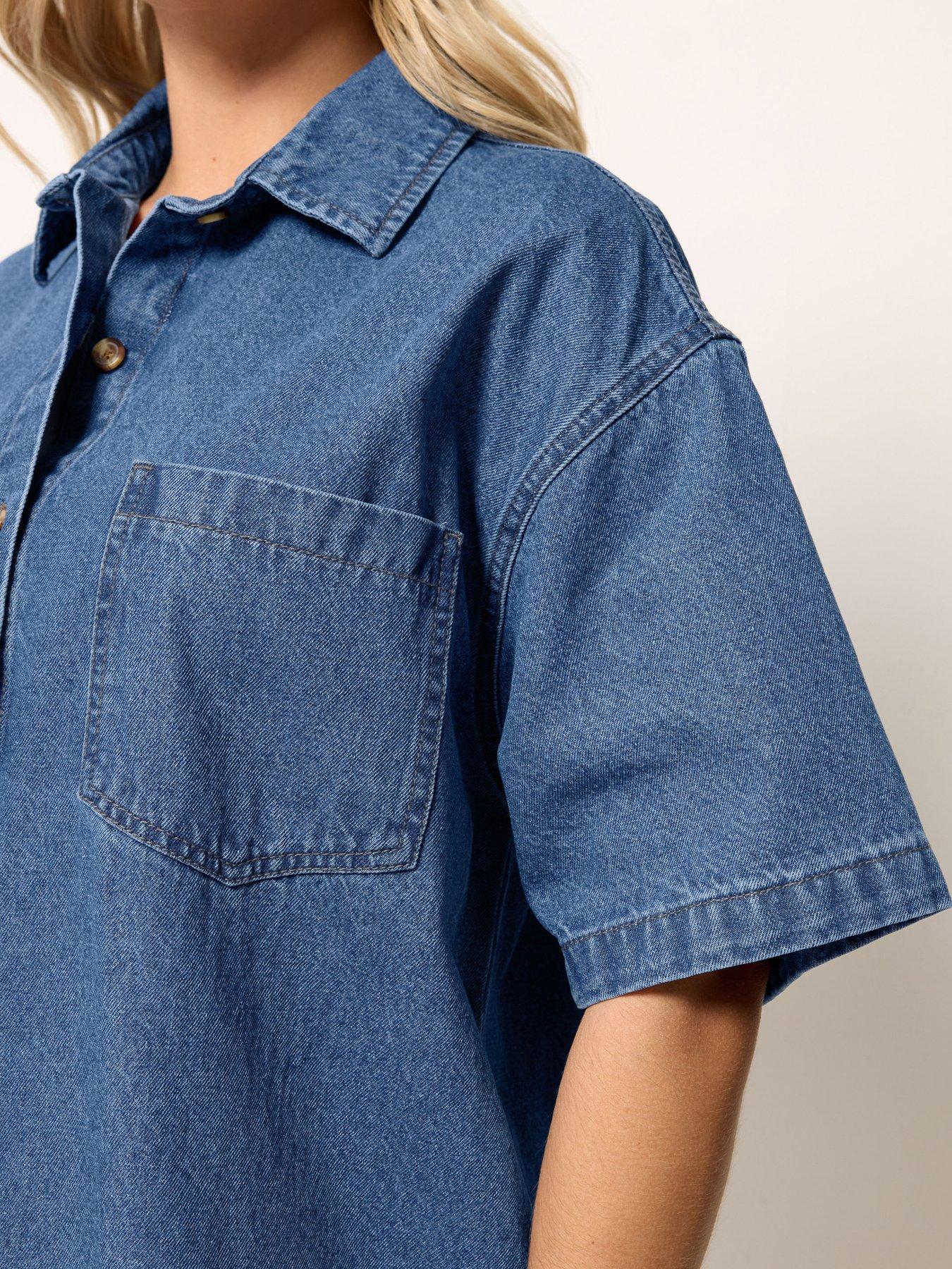 yours-curve-denim-shirt-dress-blueoutfit