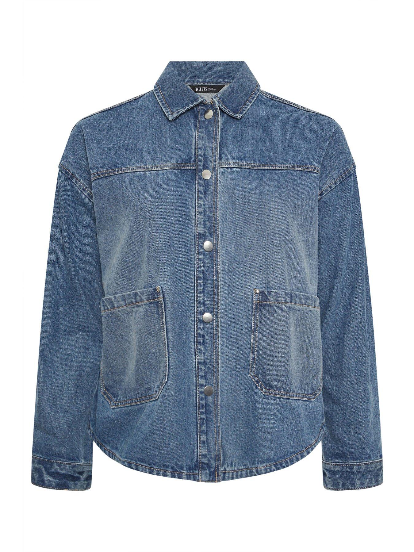 yours-curve-denim-washed-shacketdetail