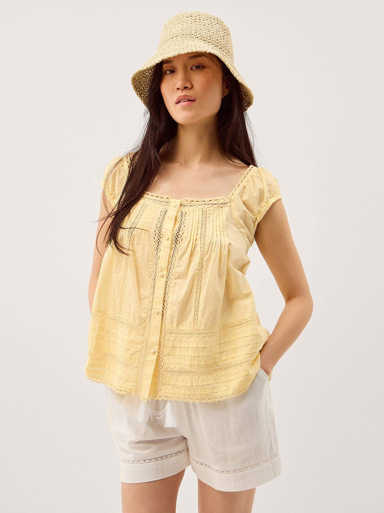 Image 3 of 5 of Monsoon Olivia Cotton Top