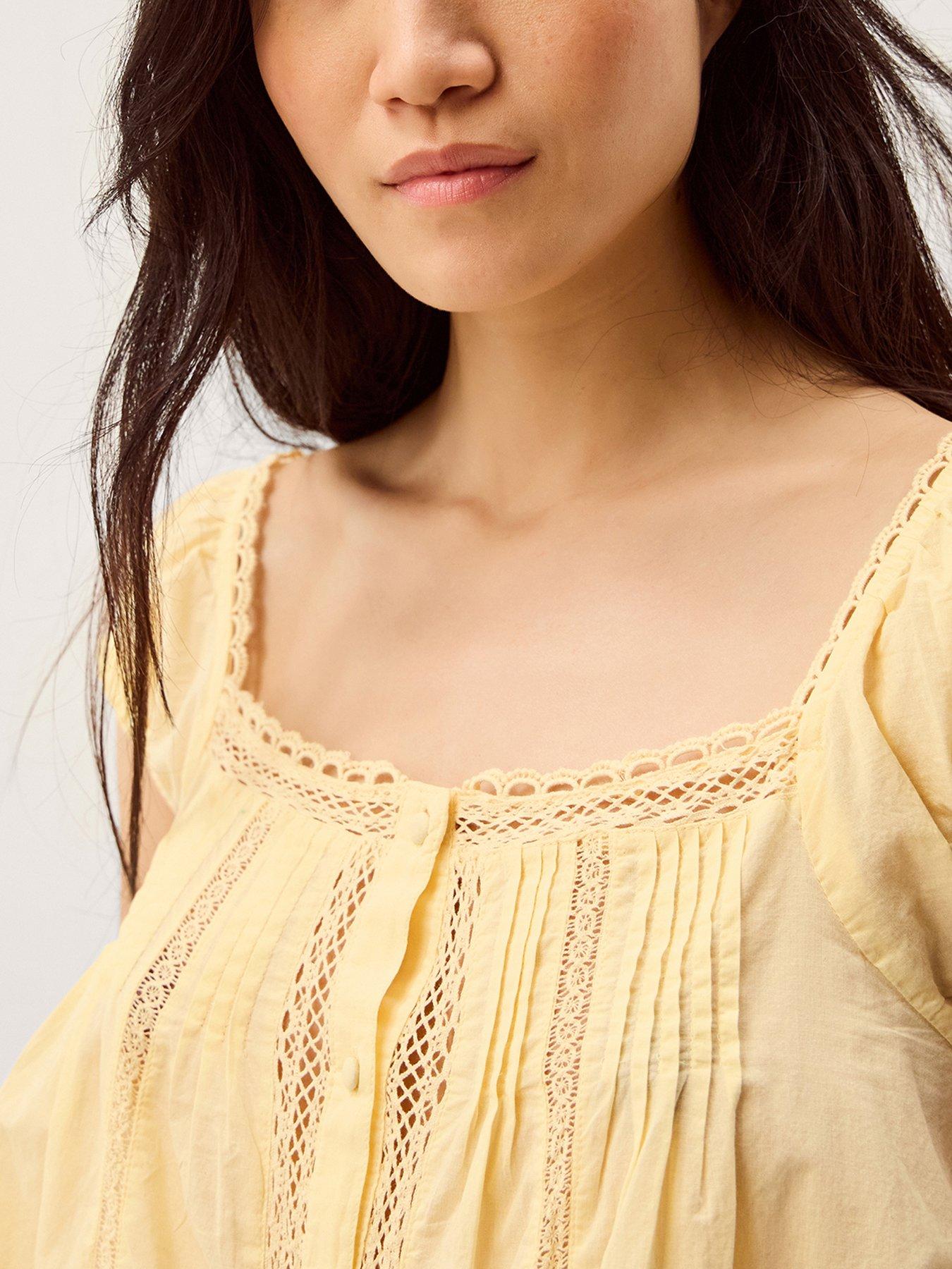 Image 4 of 5 of Monsoon Olivia Cotton Top