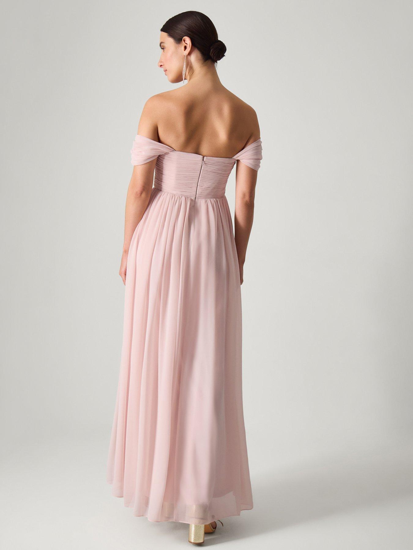 monsoon-evelyn-bandeau-dress-pinkstillFront