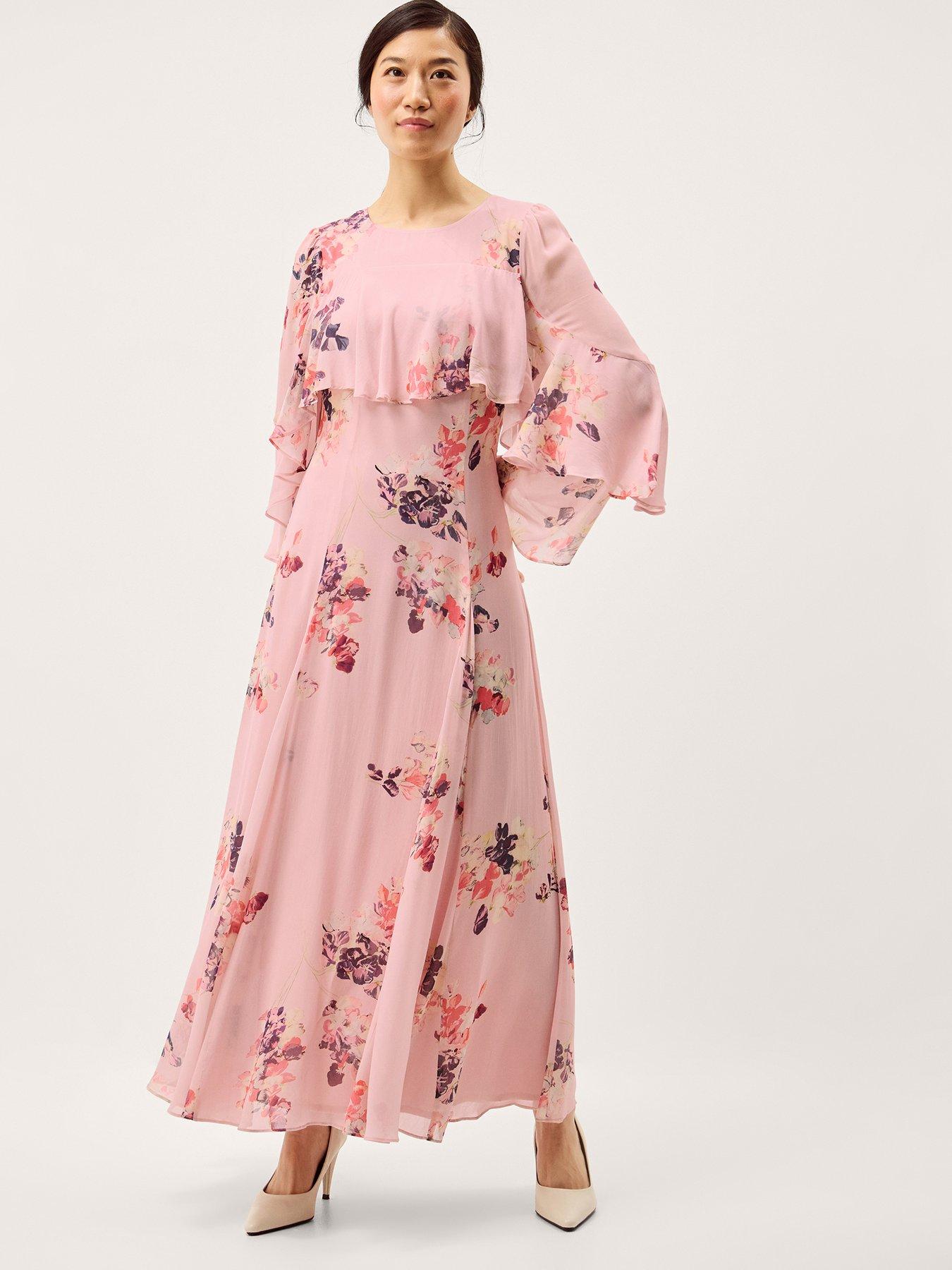 monsoon-amber-floral-cape-dress-pinkfront