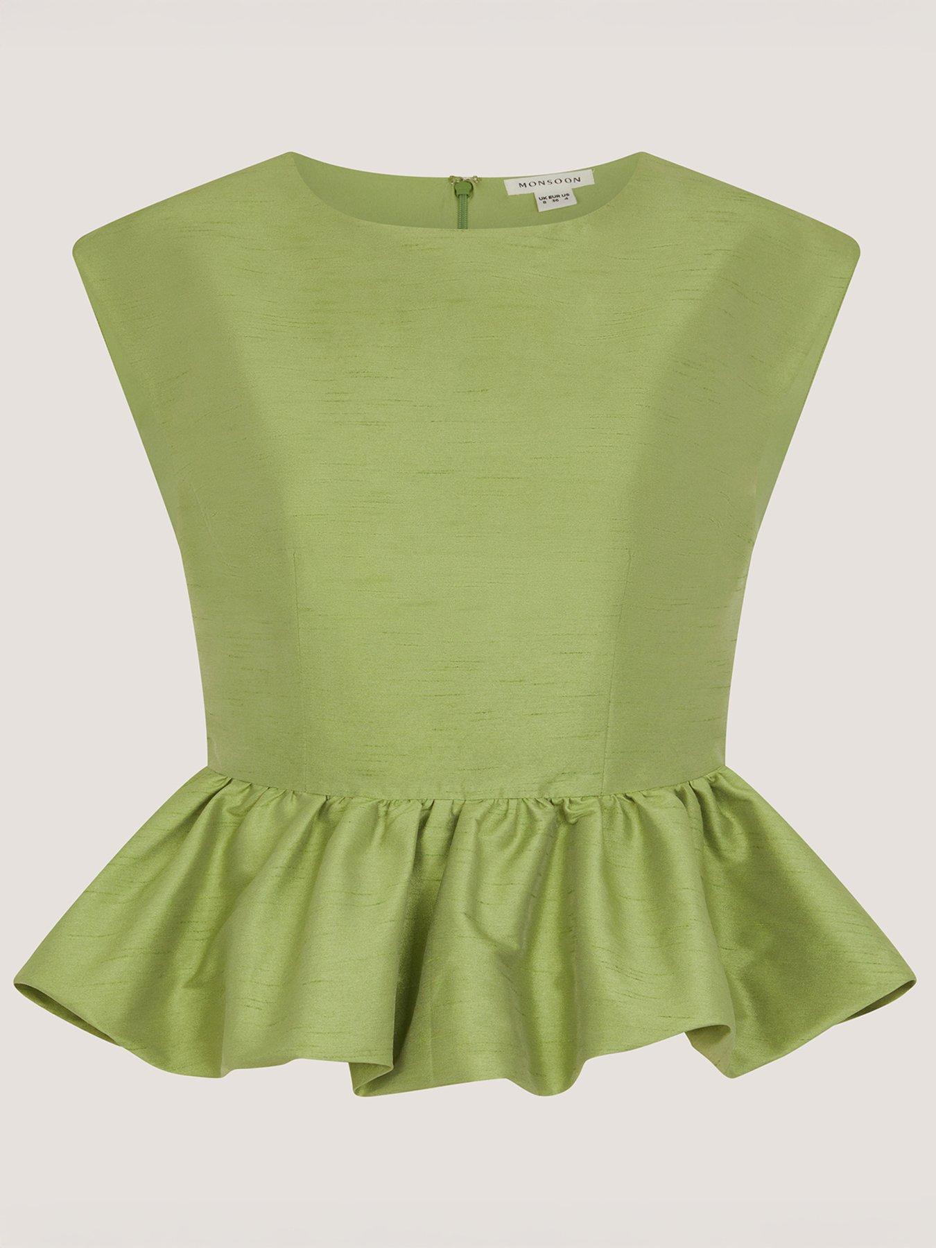 monsoon-dahlia-peplum-top-greendetail