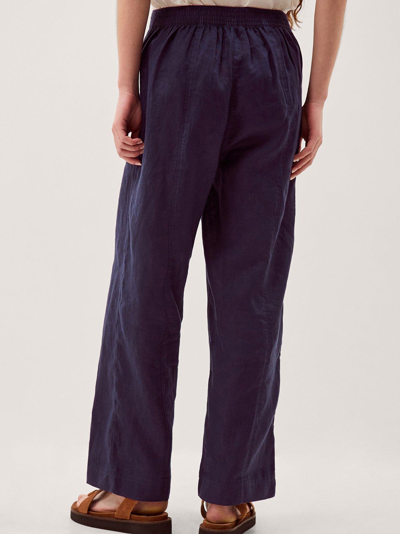 monsoon-lucy-linen-trouser-shortstillFront