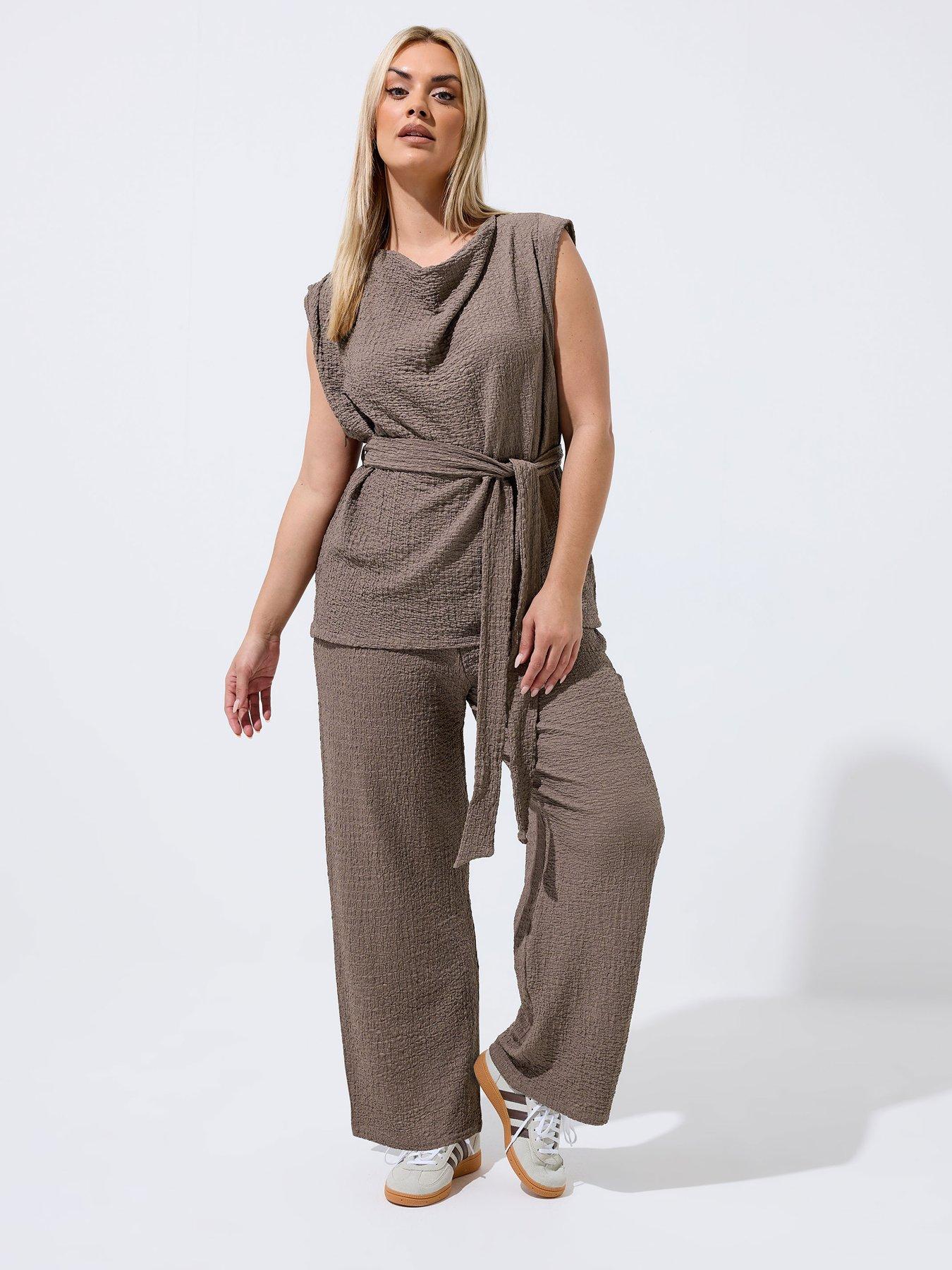 yours-curve-textured-sleeveless-tie-topback
