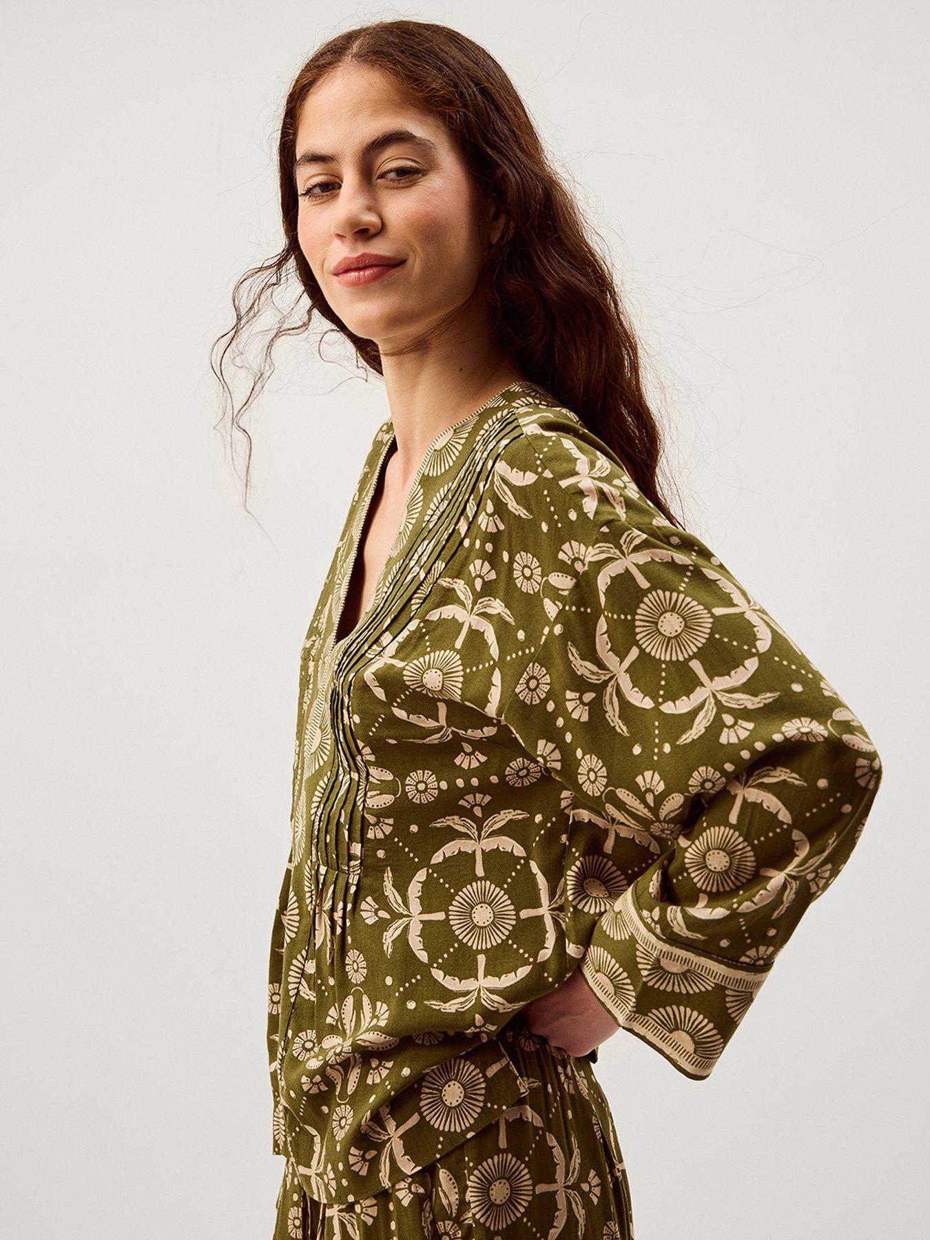 Image 1 of 5 of Monsoon Thalia Print Top
