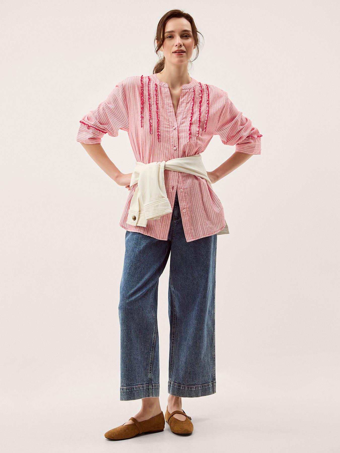 Image 3 of 5 of Monsoon Ceres Ruffle Shirt