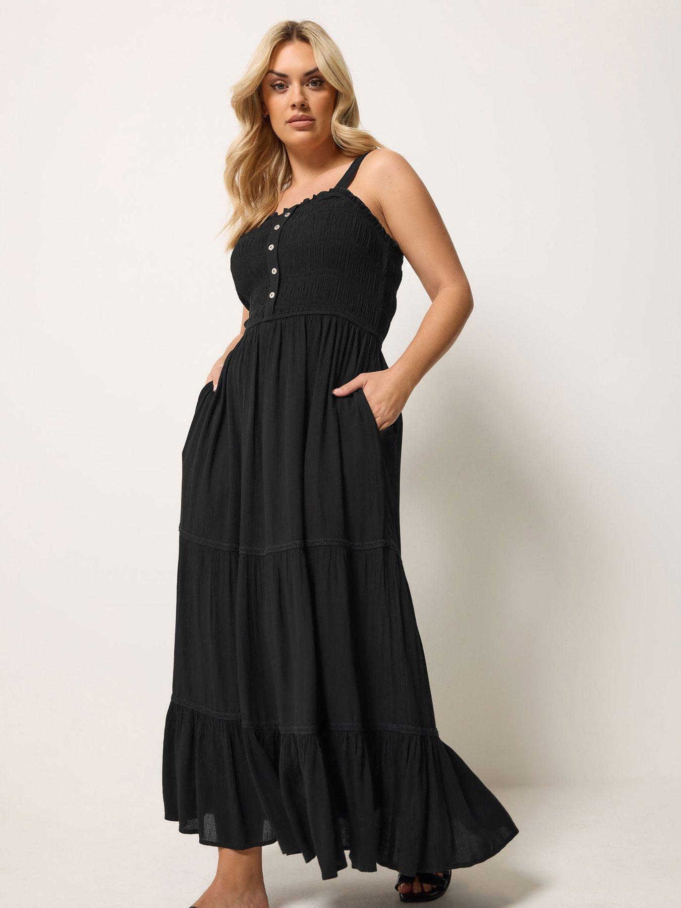 yours-curve-shirred-placket-dressback