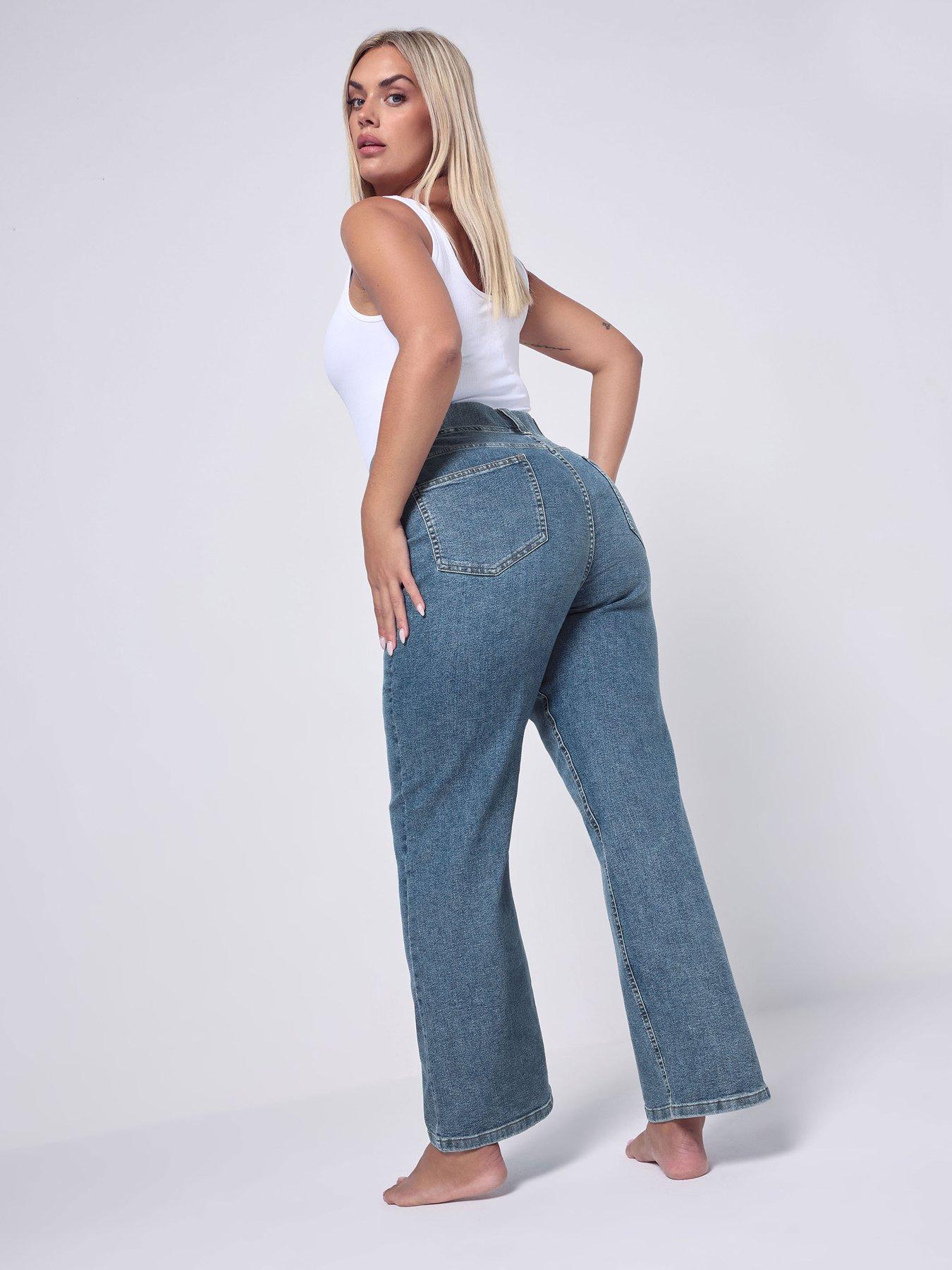 yours-curve-wide-leg-jegging-28-bluestillFront