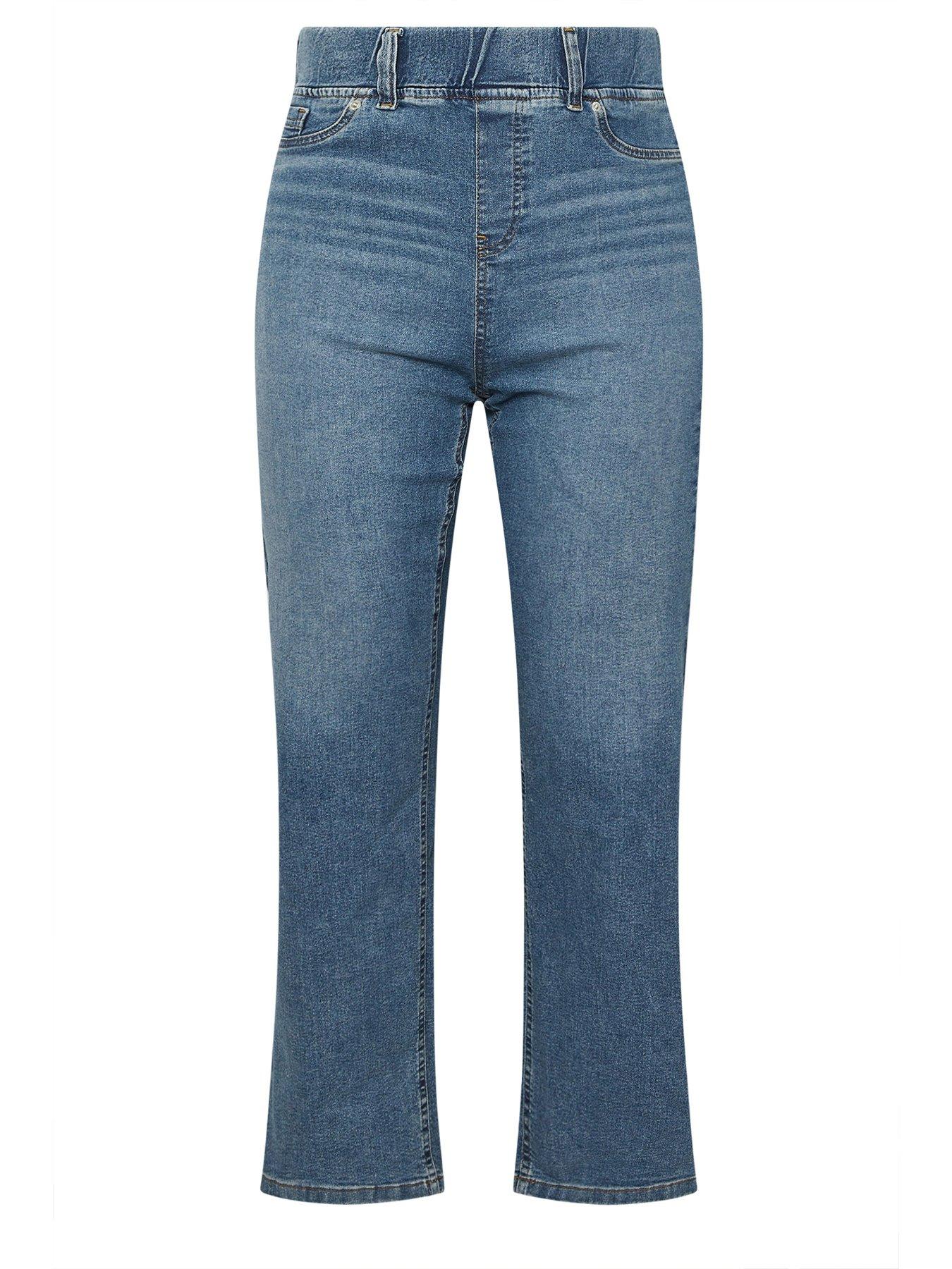 Image 5 of 5 of Yours Curve Wide Leg Jegging 28"