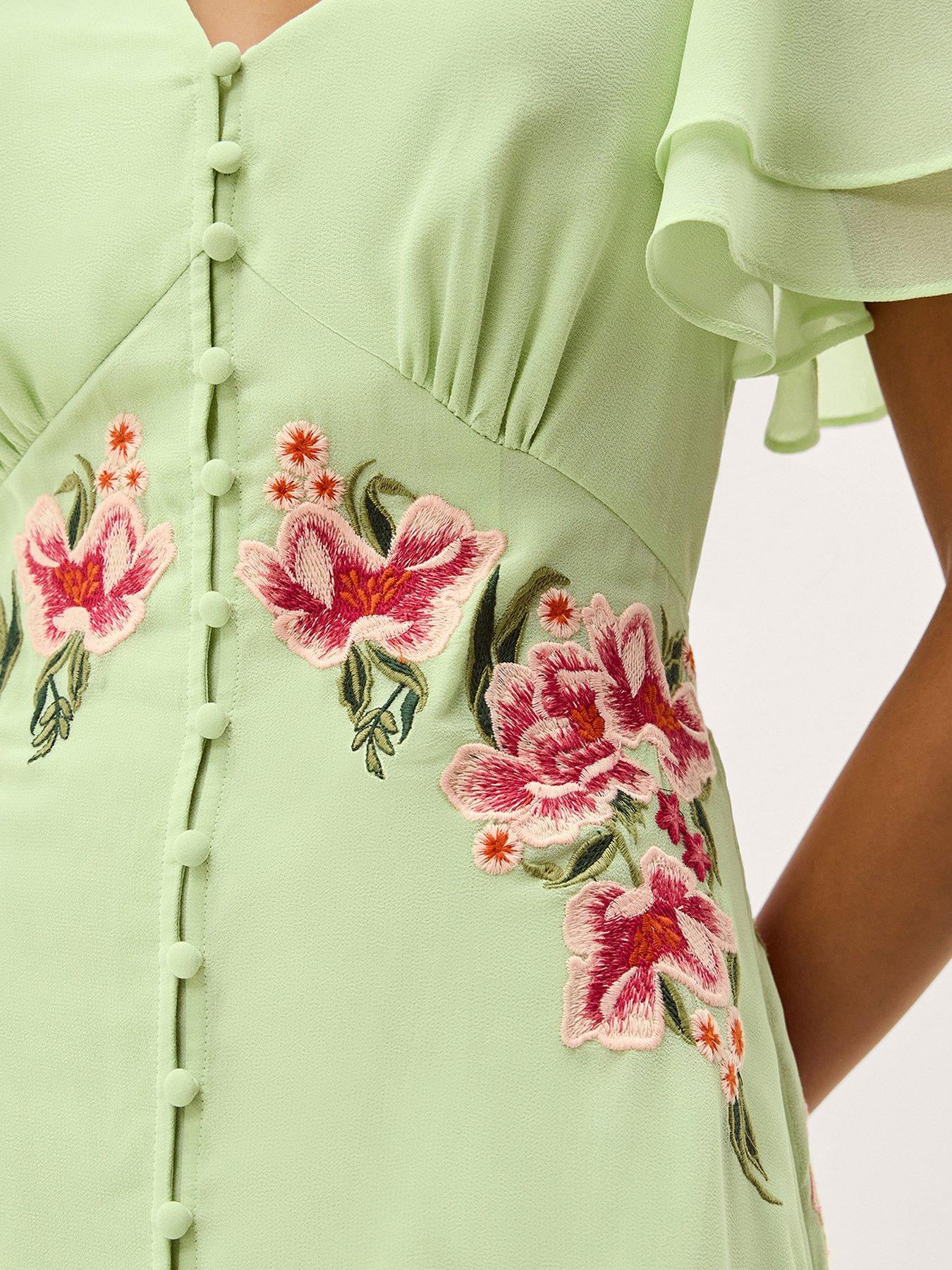 monsoon-coraline-embroidered-dress-greendetail