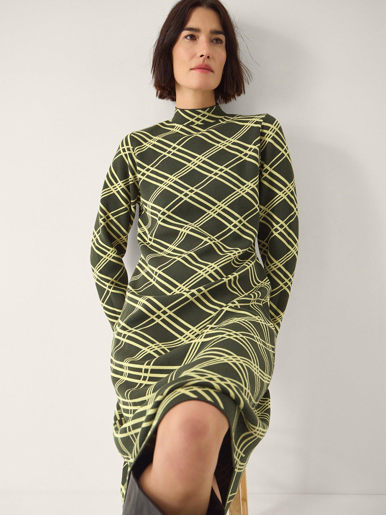 monsoon-claudia-check-dressoutfit