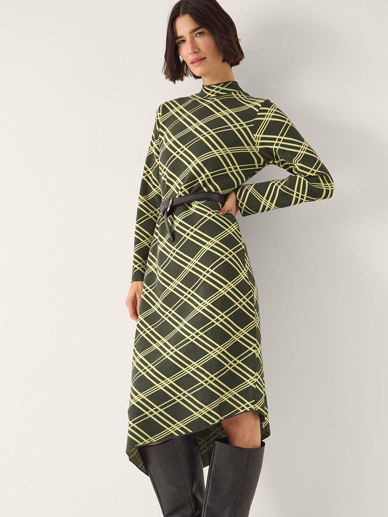 monsoon-claudia-check-dressdetail