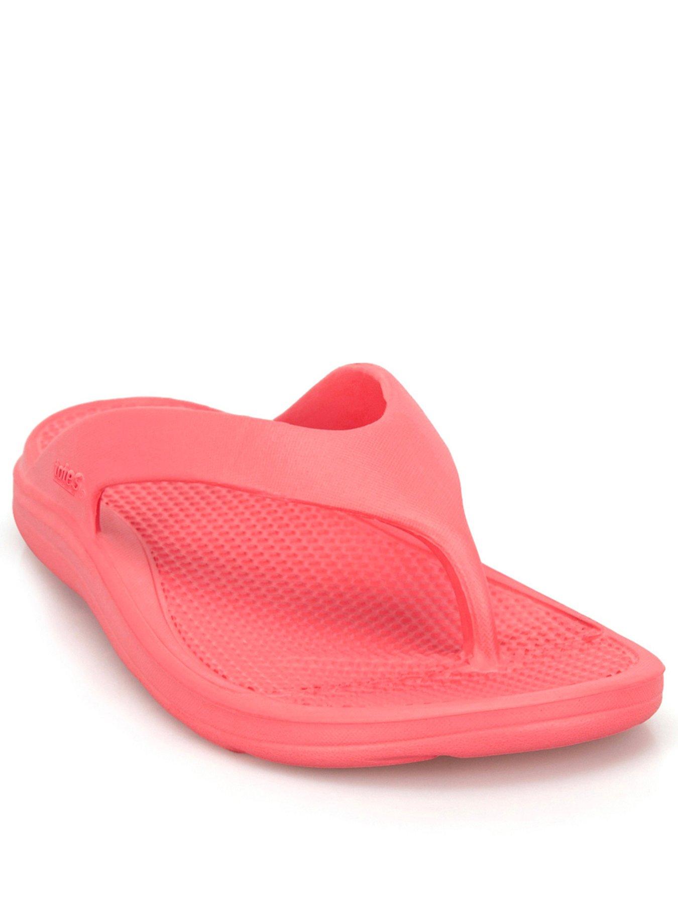 totes-totes-solbounce-ladies-toe-post-watermelonstillFront