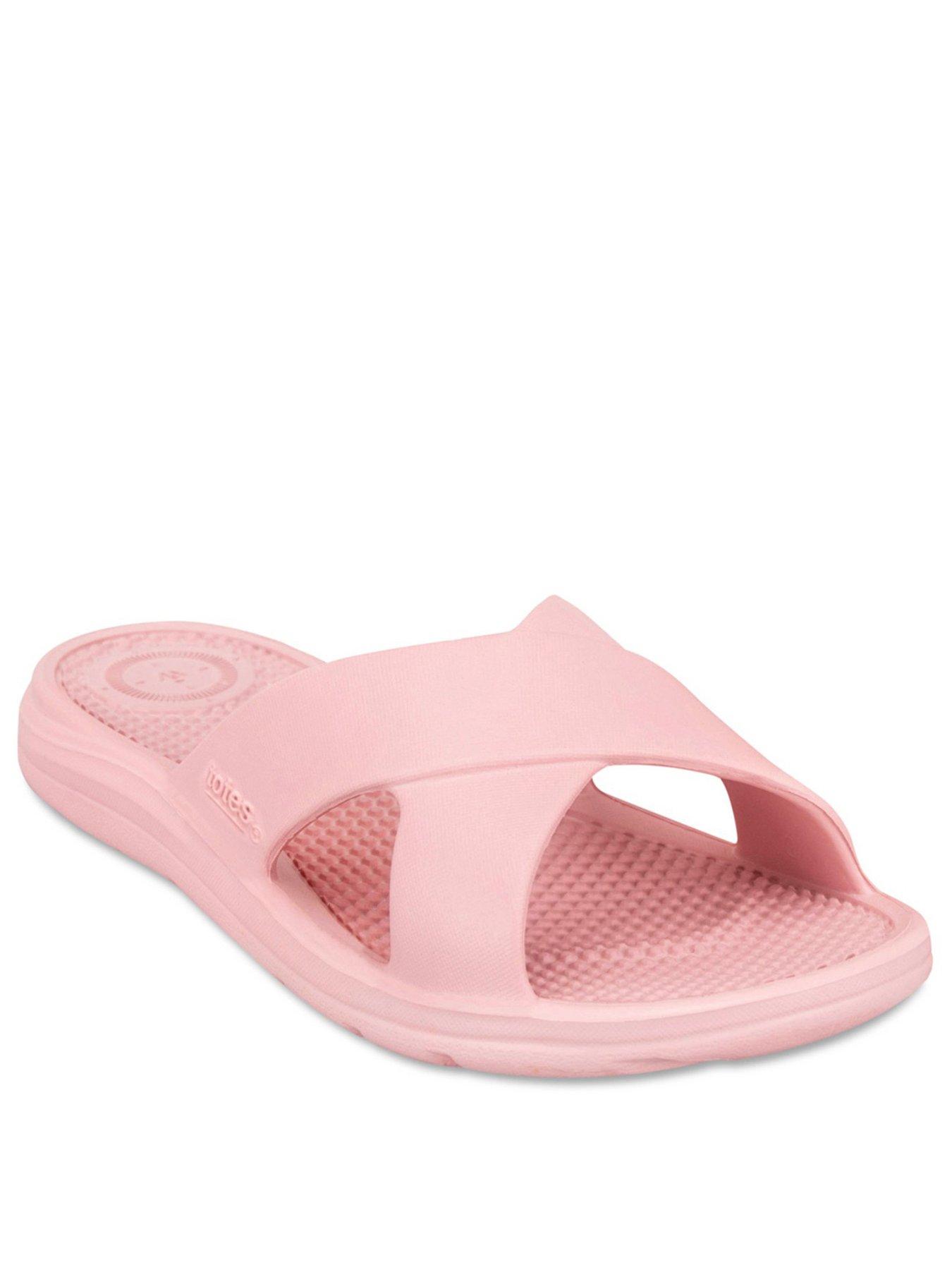 totes-totes-solbounce-ladies-cross-slide-dusky-pinkstillFront