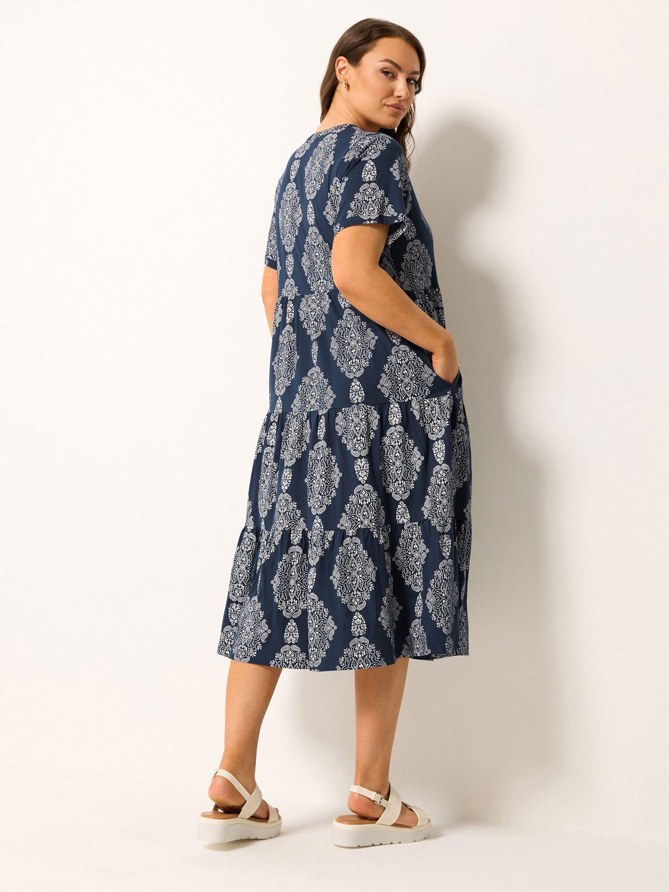 yours-curve-cotton-tierred-dressstillFront