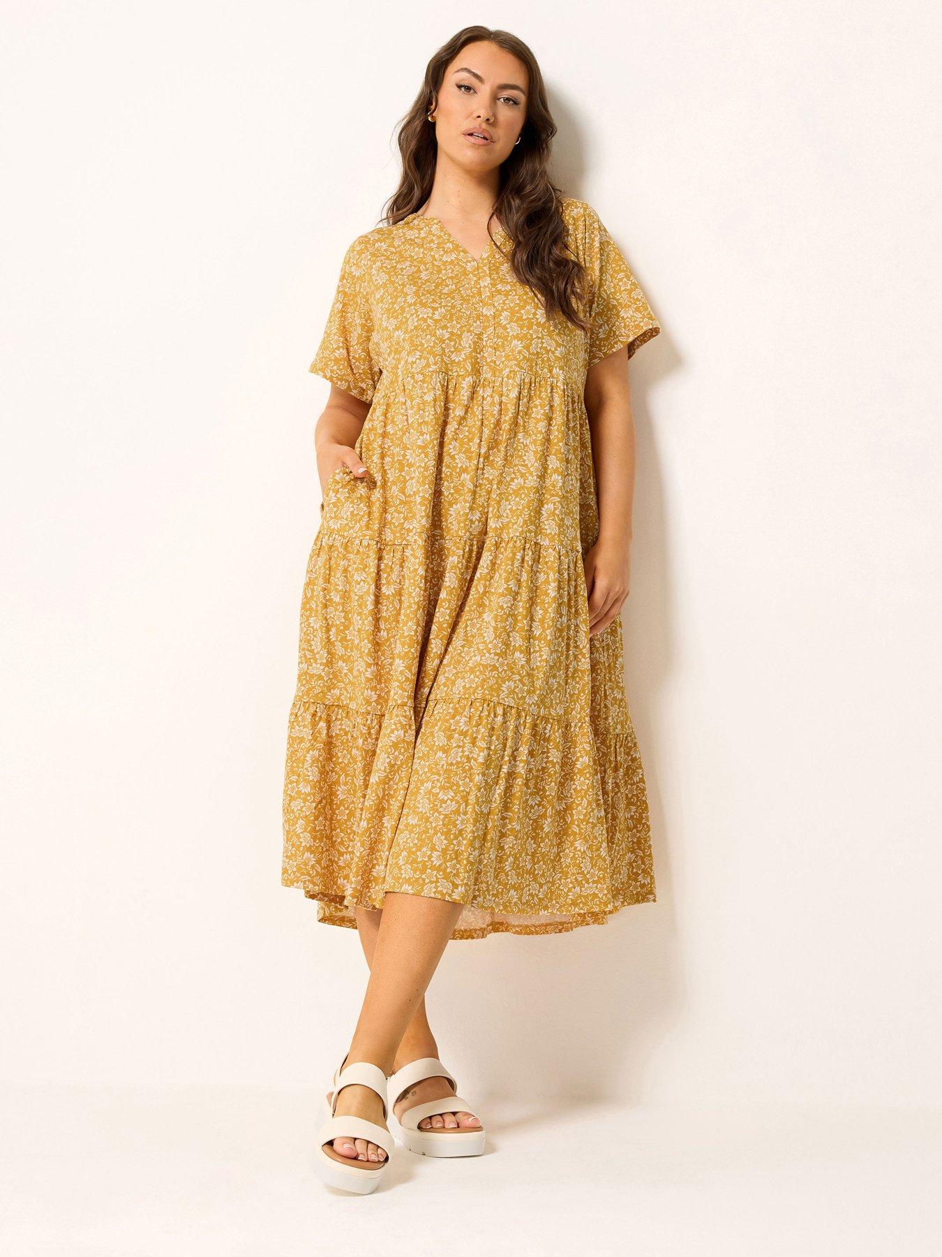 yours-curve-cotton-tierred-dressfront