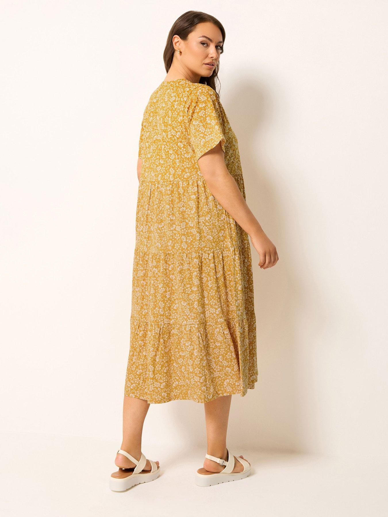 yours-curve-cotton-tierred-dressstillFront