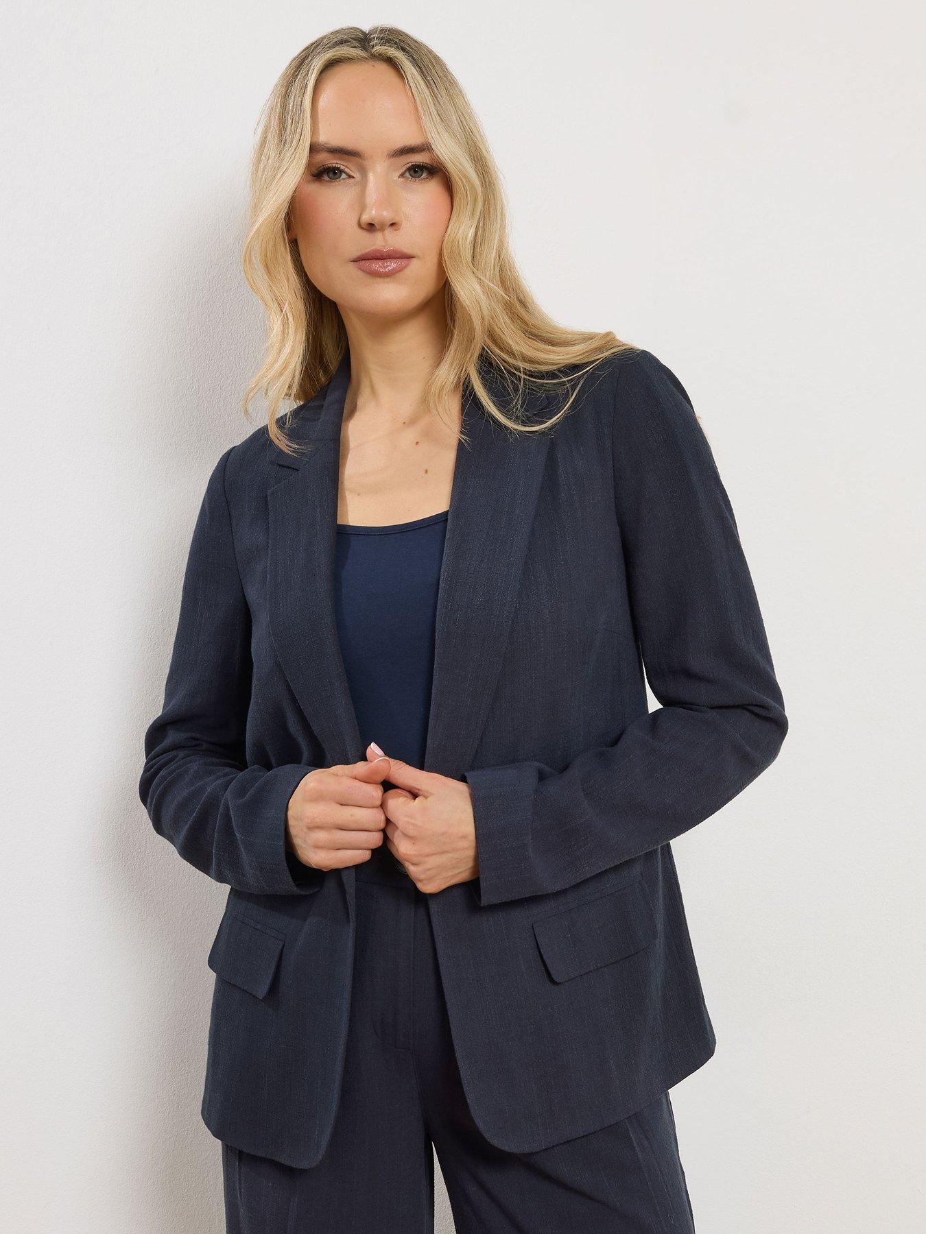 long-tall-sally-tall-linen-blend-blazeroutfit