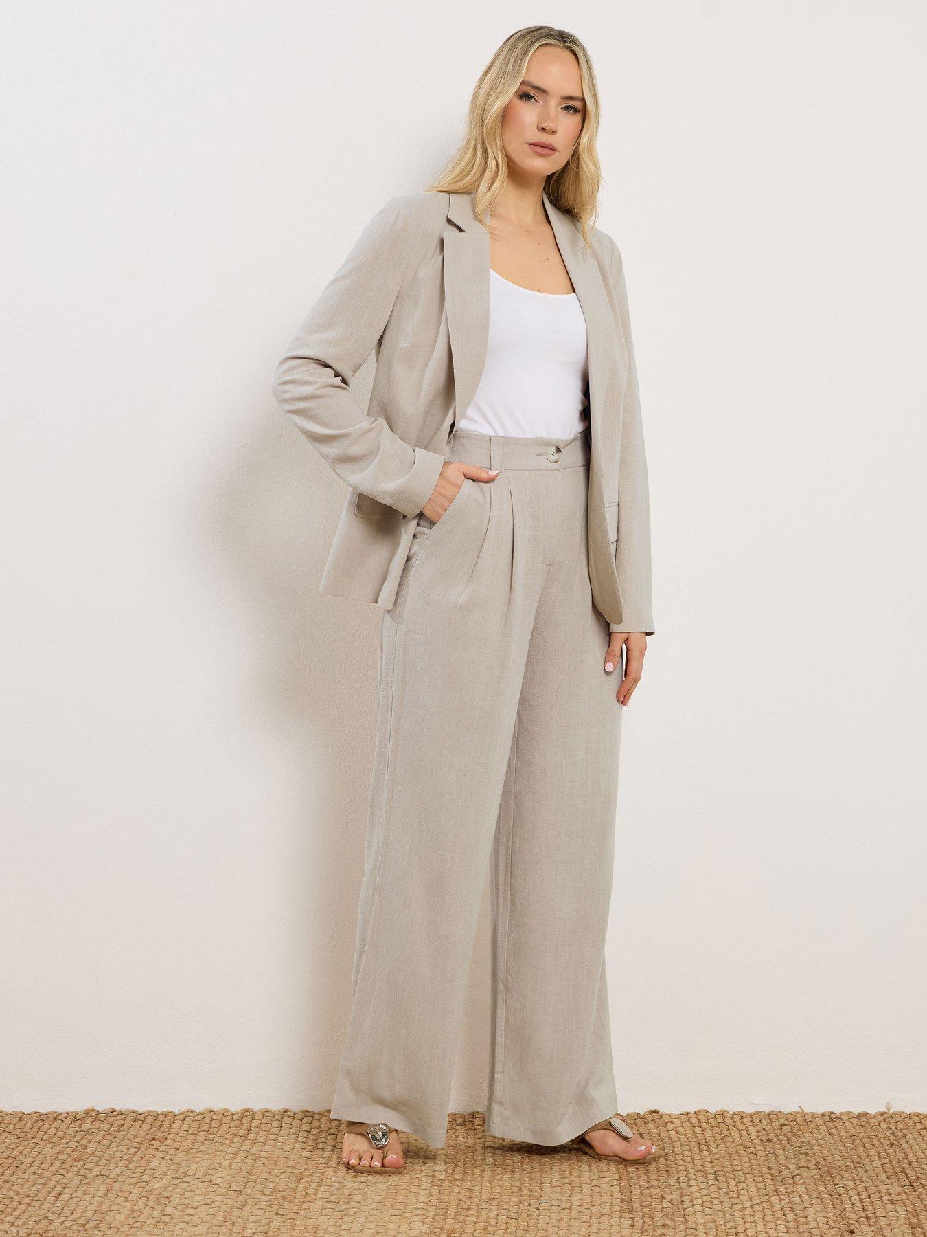 long-tall-sally-linen-pleat-front-trousers-34-creamfront