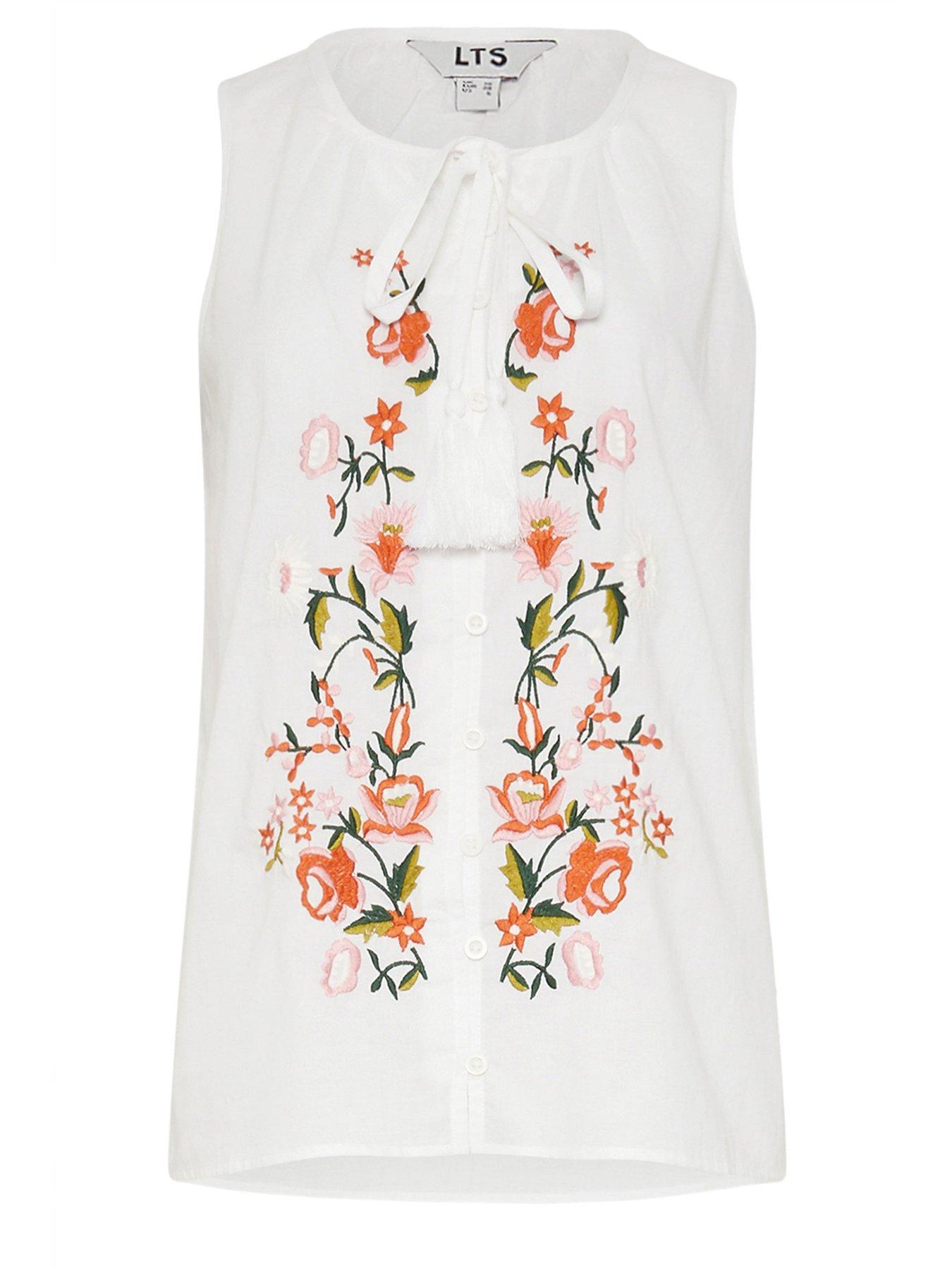 Image 5 of 5 of Long Tall Sally Tall Embroidered Vest