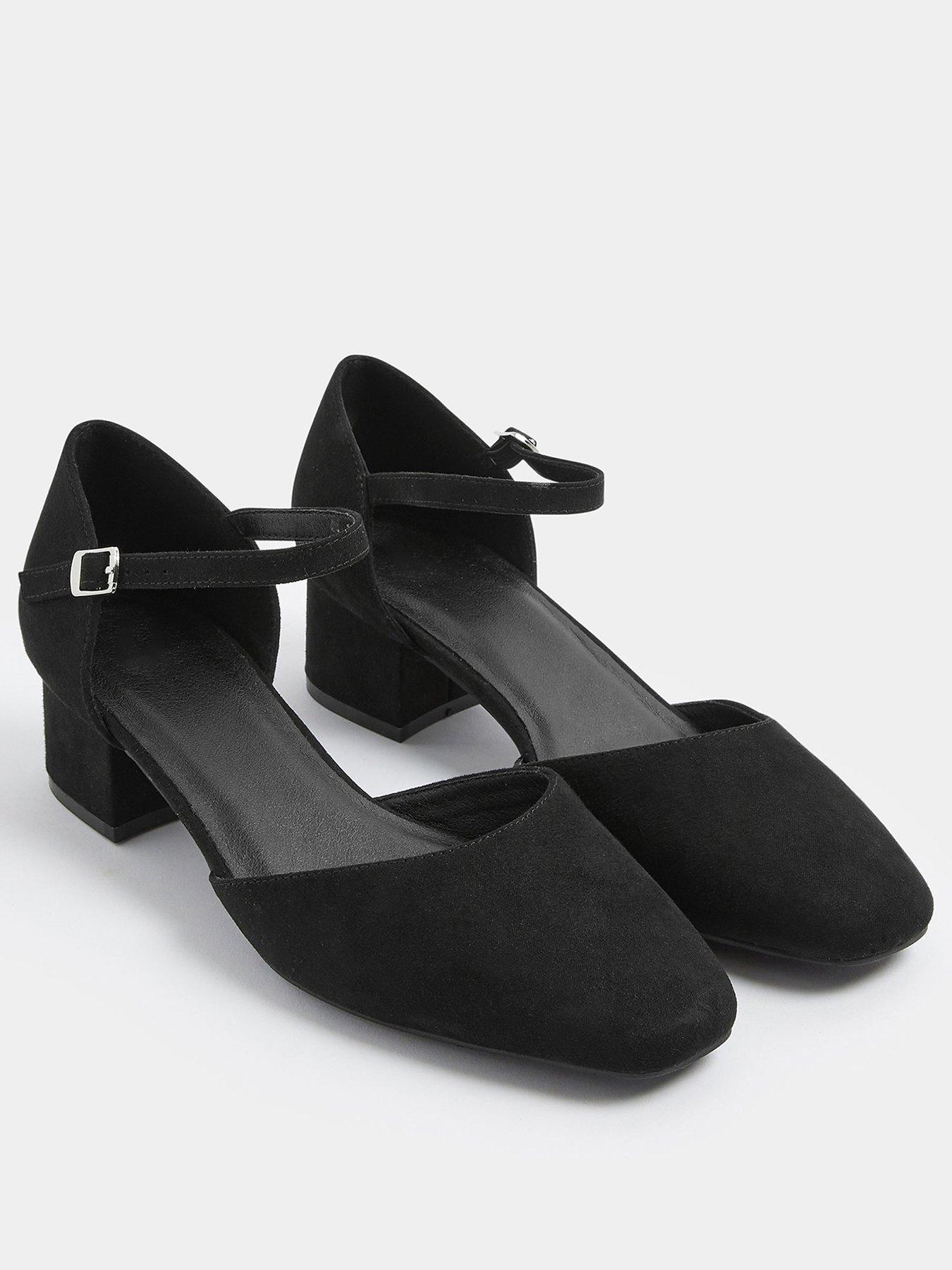 yours-extra-wide-fit-2-part-block-heel-square-toestillFront