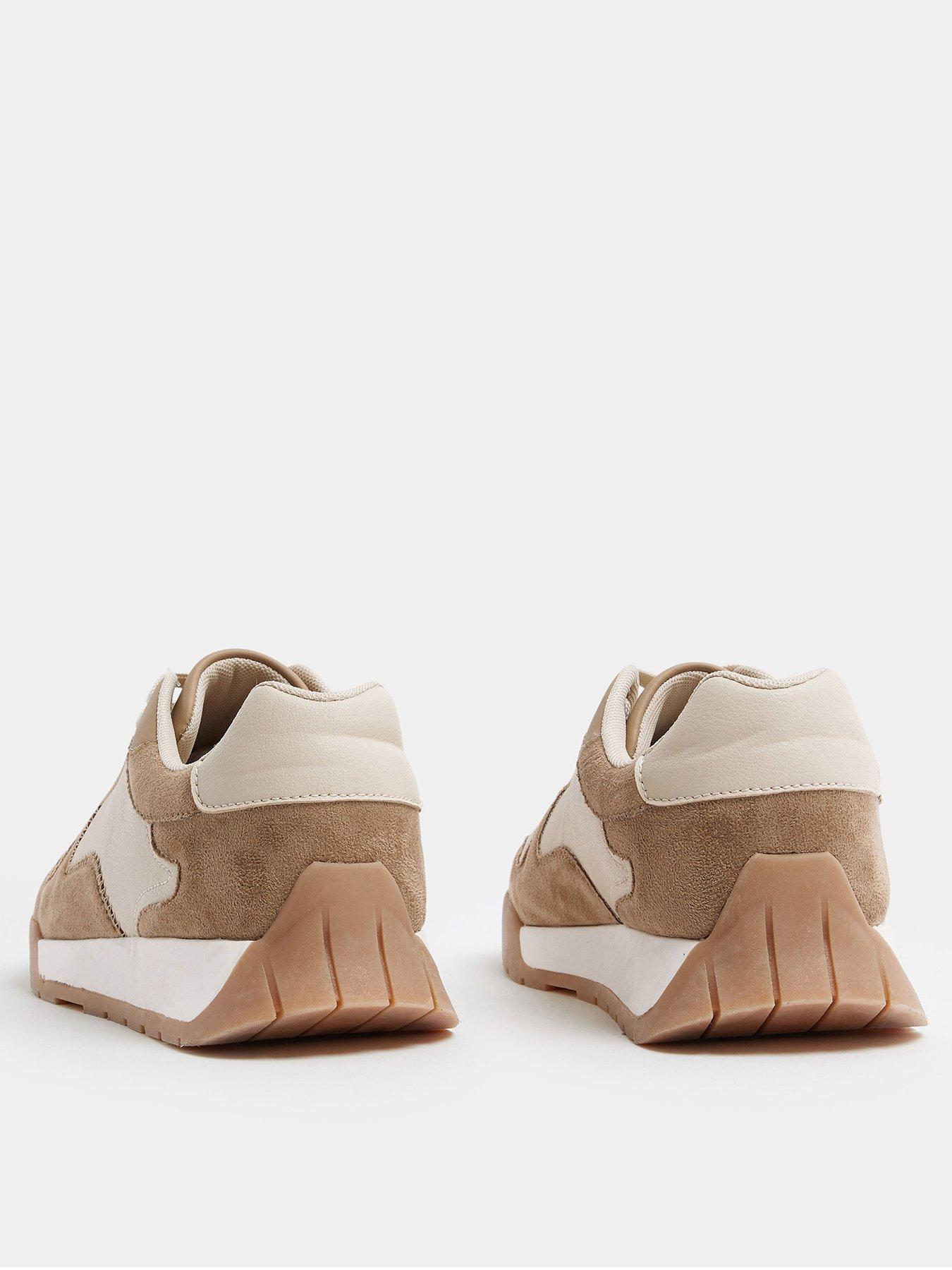 yours-extra-wide-fit-sole-panelled-runner-shoe-creamback