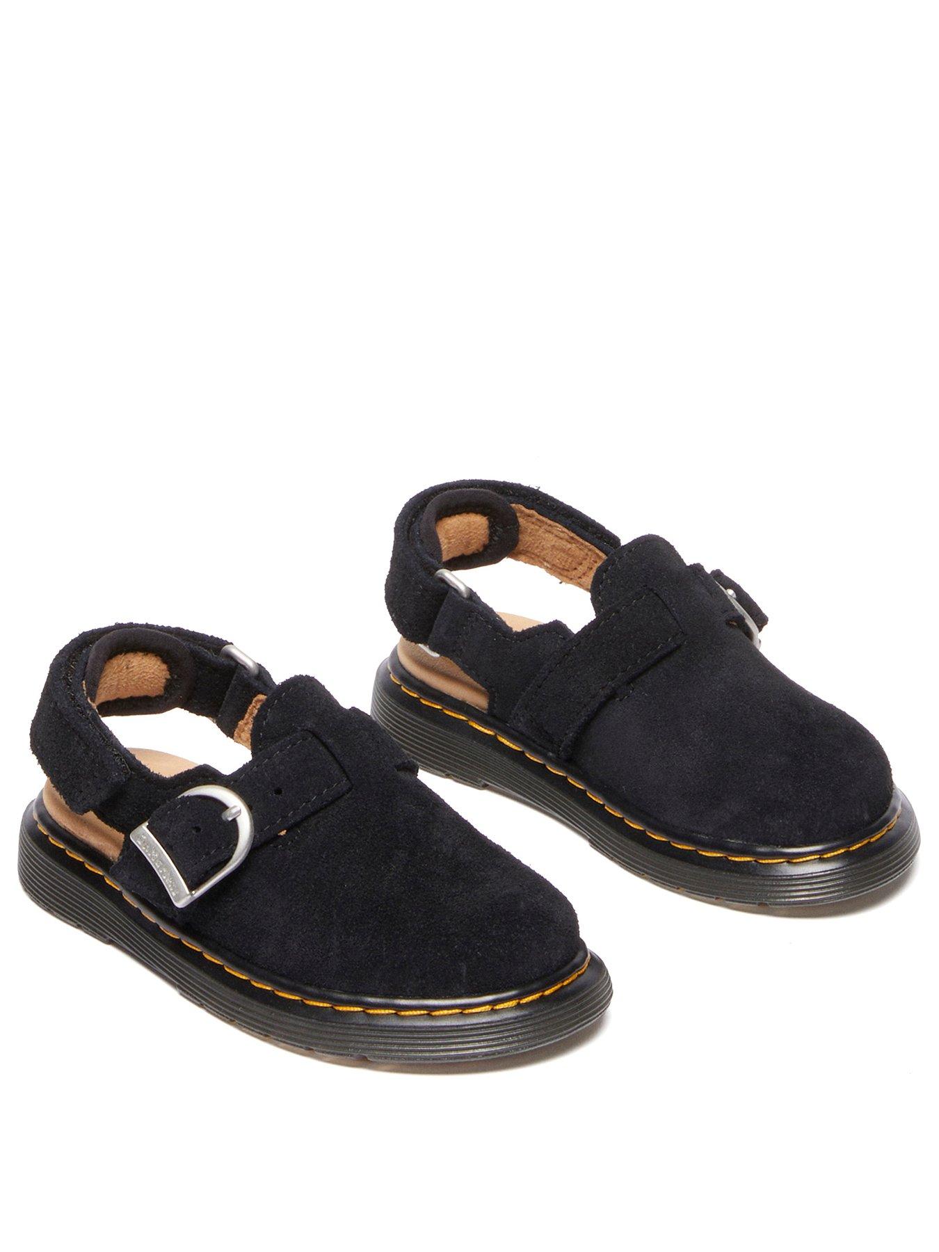 Image 2 of 7 of Dr Martens Jorgie T Bronx Suede - Black