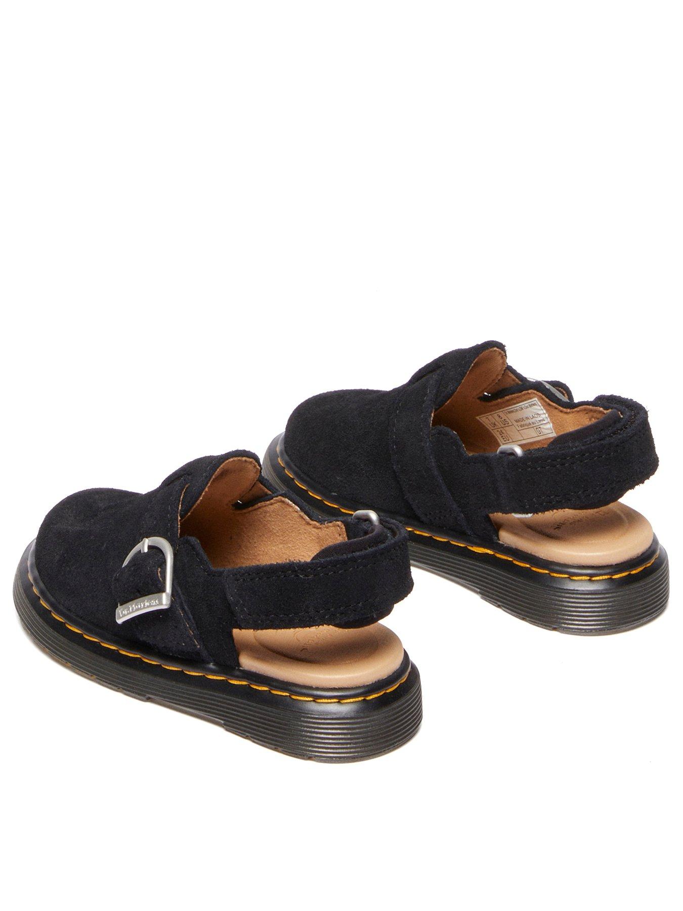 Image 3 of 7 of Dr Martens Jorgie T Bronx Suede - Black
