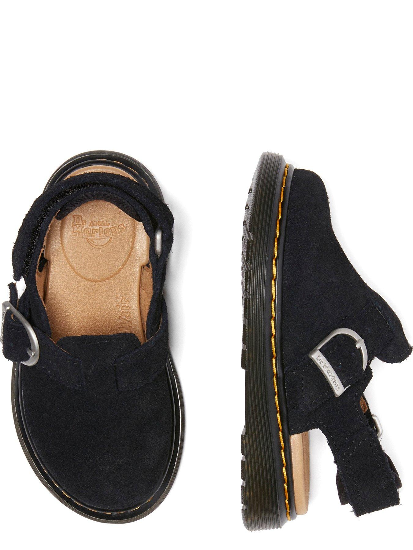 Image 4 of 7 of Dr Martens Jorgie T Bronx Suede - Black