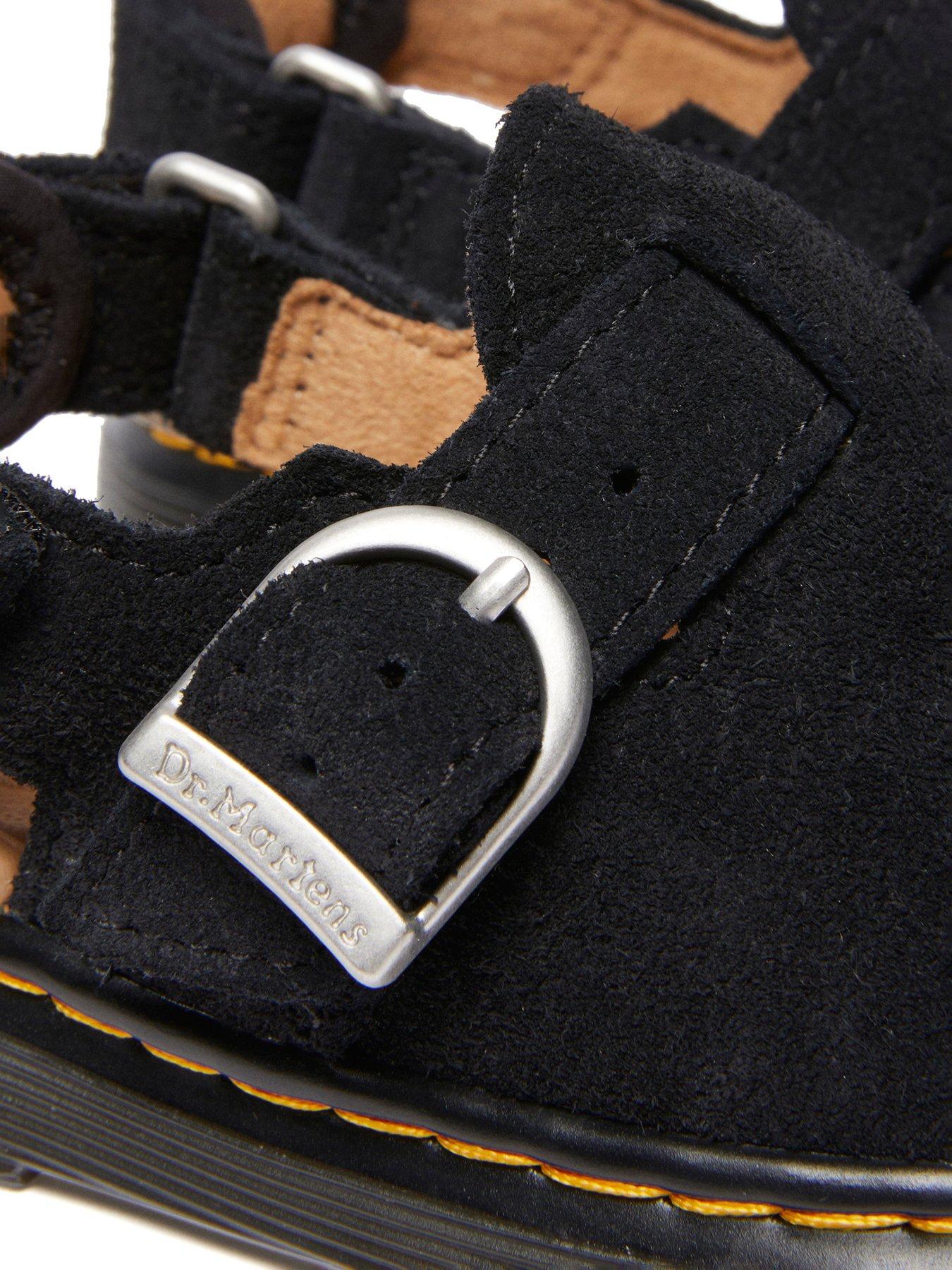 Image 6 of 7 of Dr Martens Jorgie T Bronx Suede - Black