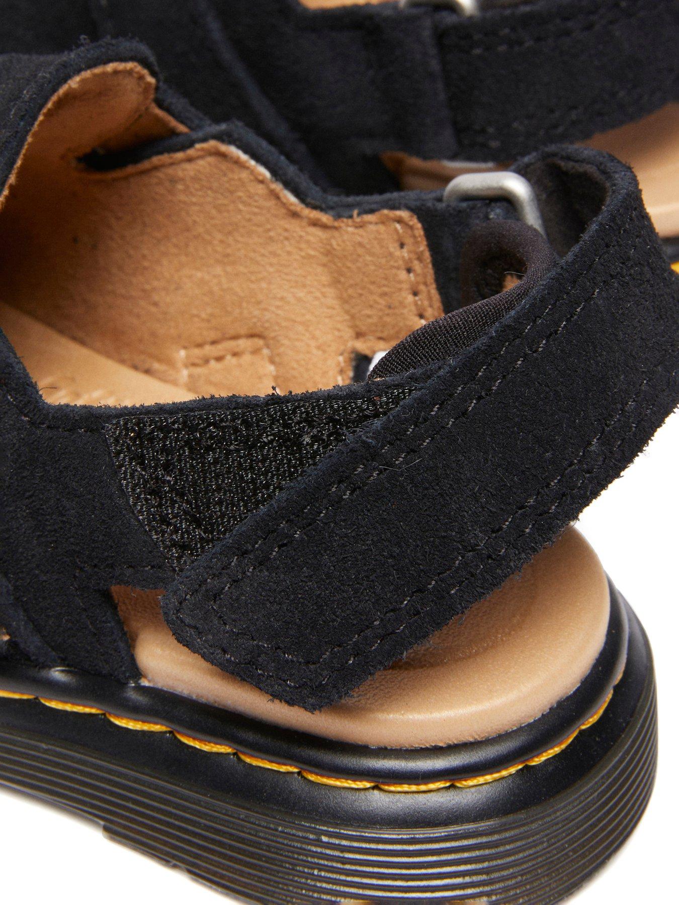 Image 7 of 7 of Dr Martens Jorgie T Bronx Suede - Black