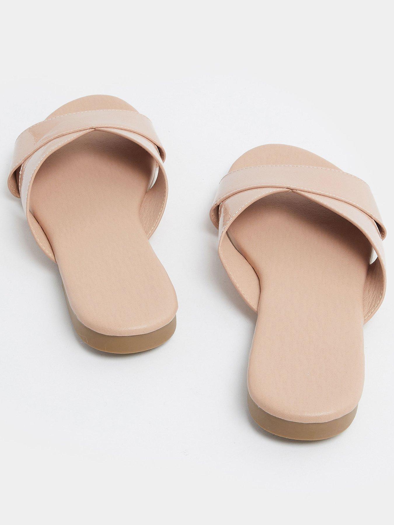 Image 3 of 4 of Yours Extra Wide Fit V Cut Mule