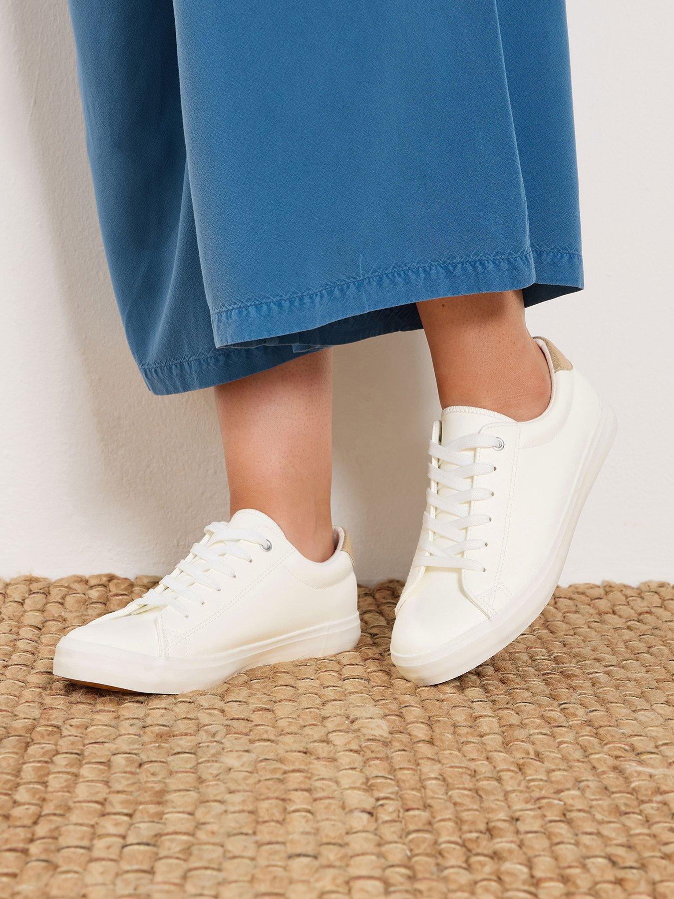 yours-extra-wide-fit-slimsole-lace-up-trainersfront