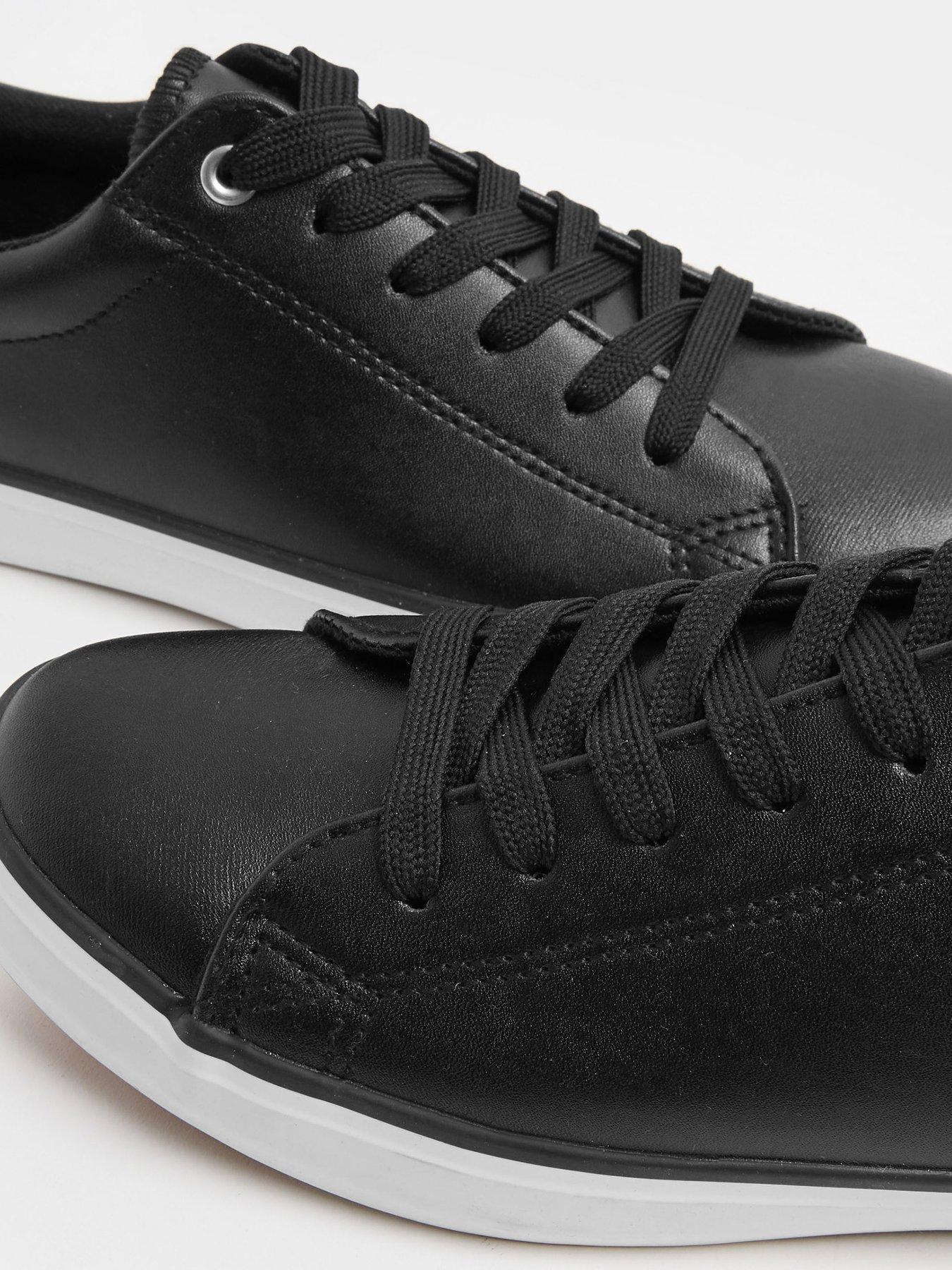 Image 4 of 4 of Yours Extra Wide Fit Slimsole Lace Up Trainers