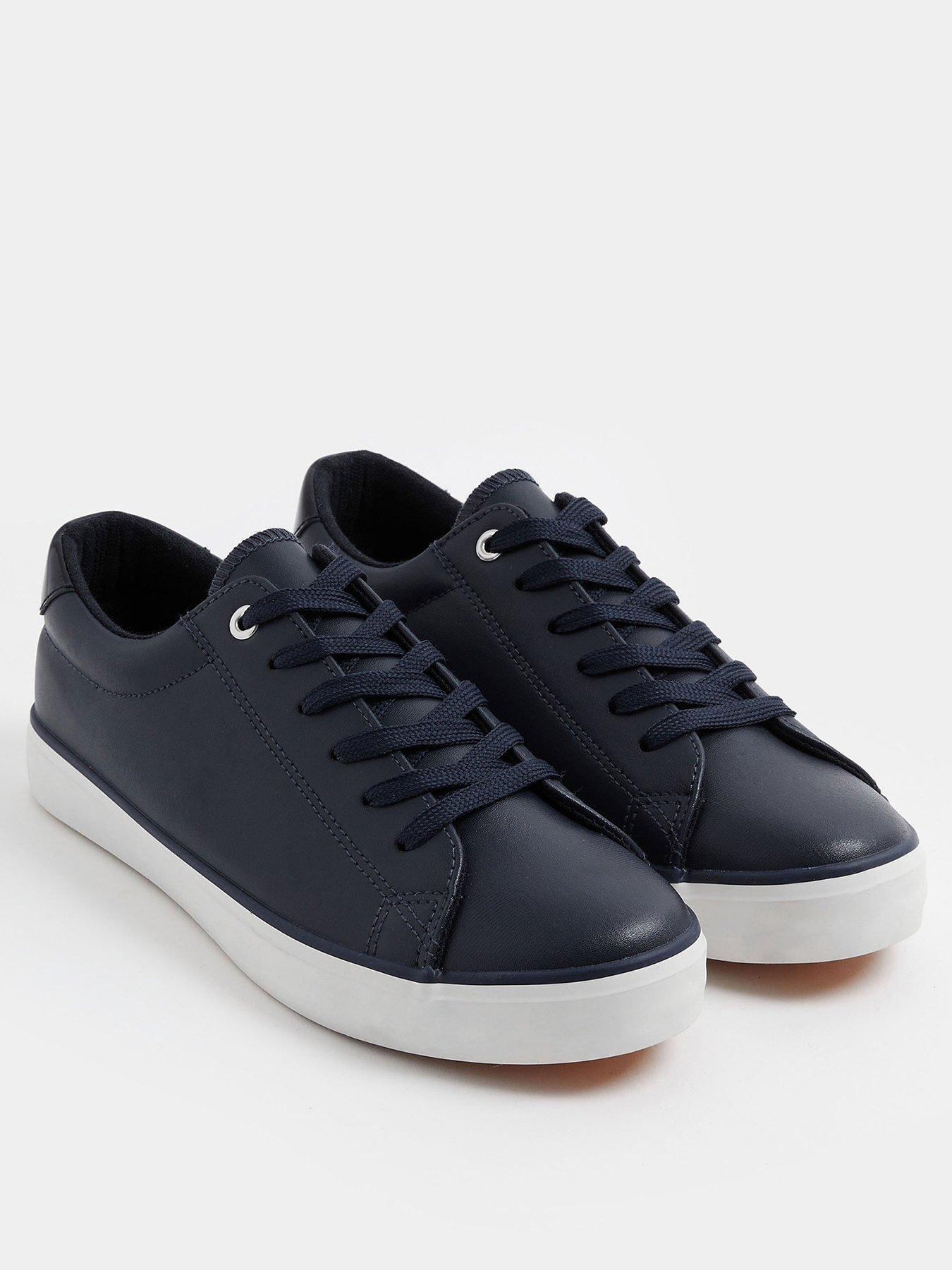 Image 2 of 4 of Yours Extra Wide Fit Slimsole Laceup Trainers