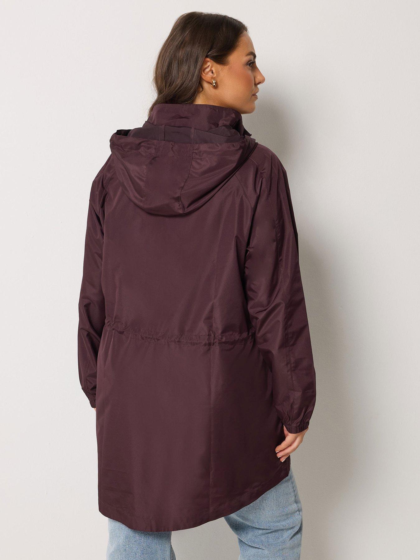 Image 2 of 5 of Yours Curve Solid Lightweight Parka