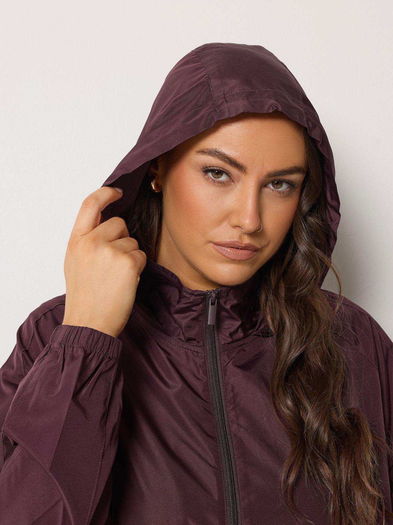 Image 4 of 5 of Yours Curve Solid Lightweight Parka