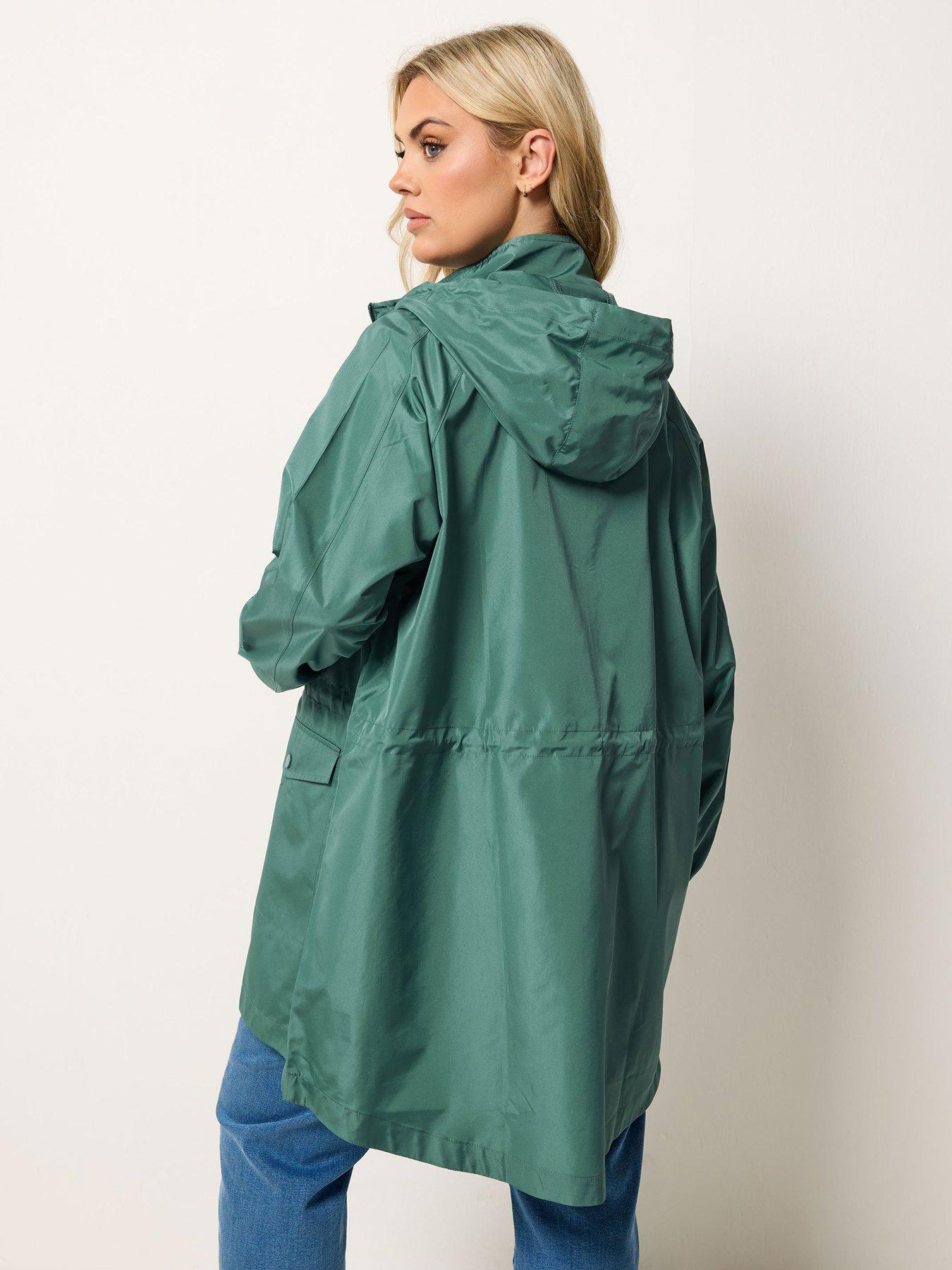Image 2 of 5 of Yours Curve Solid Lightweight Parka