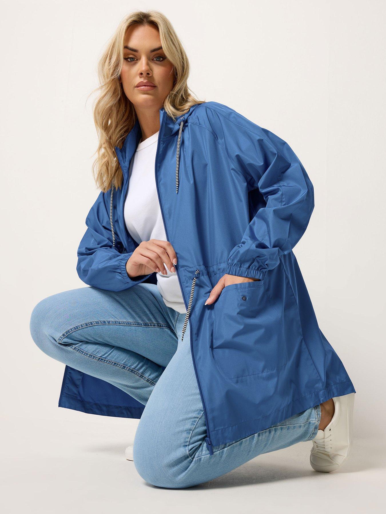 Yours Curve Solid Lightweight Parka