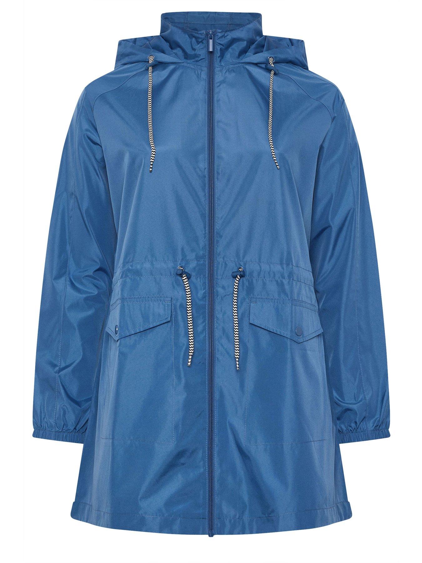 Image 5 of 5 of Yours Curve Solid Lightweight Parka